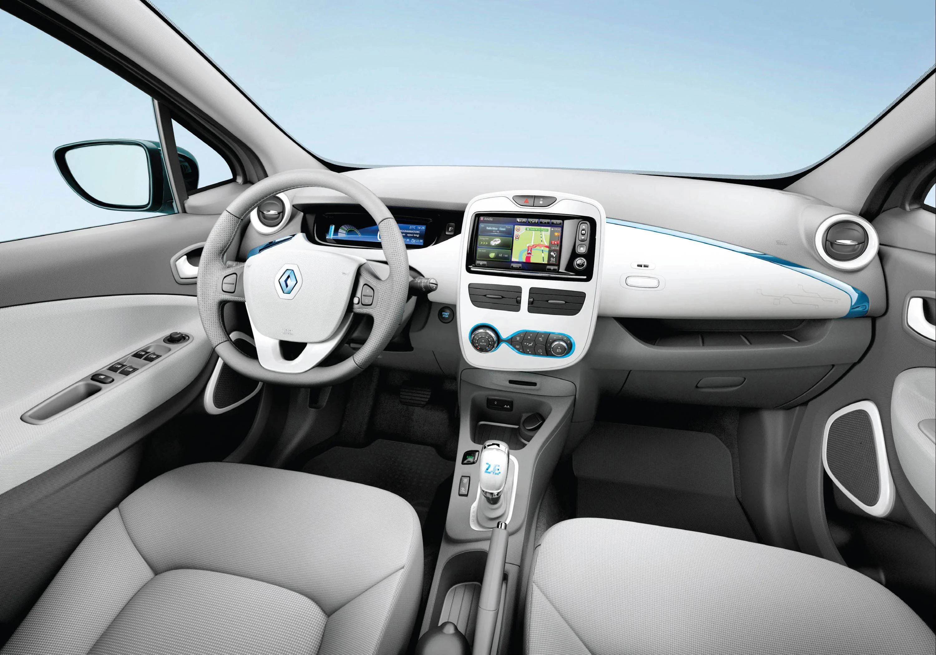 Renault ZOE Q210 interior view