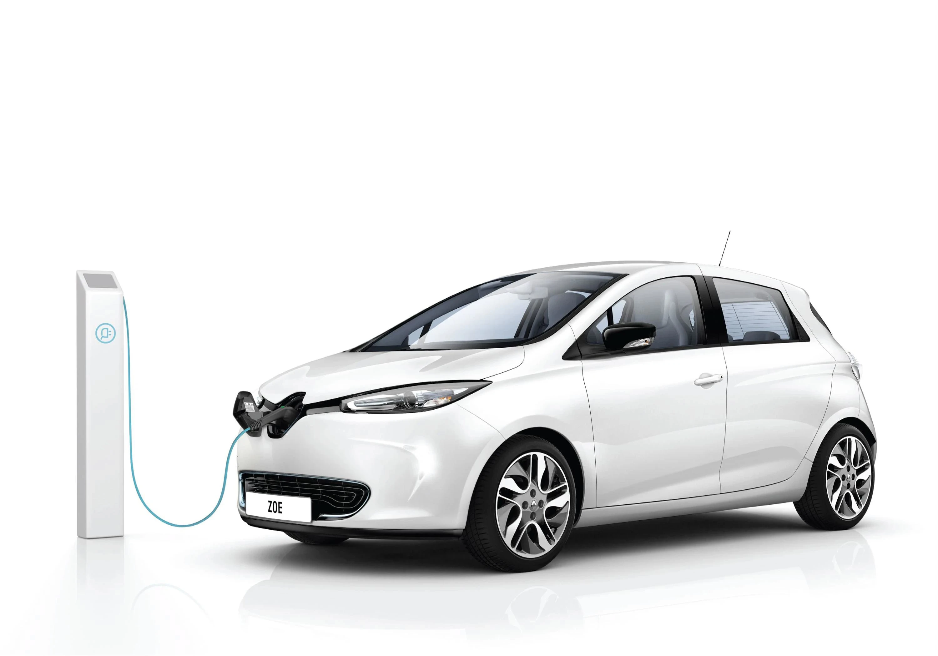 Renault ZOE Q90 charging view