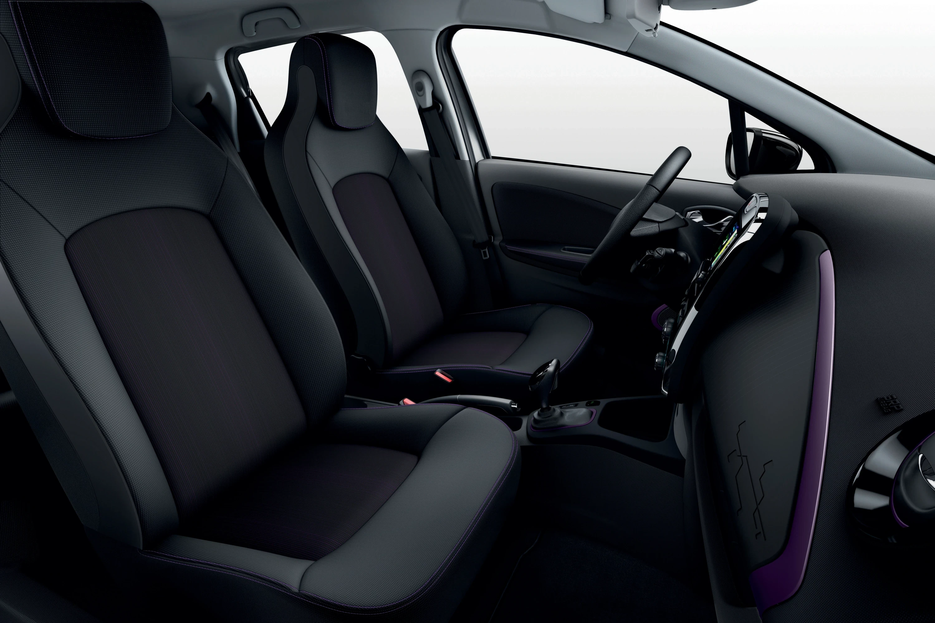 Renault ZOE R135 ZE50 frontseats view