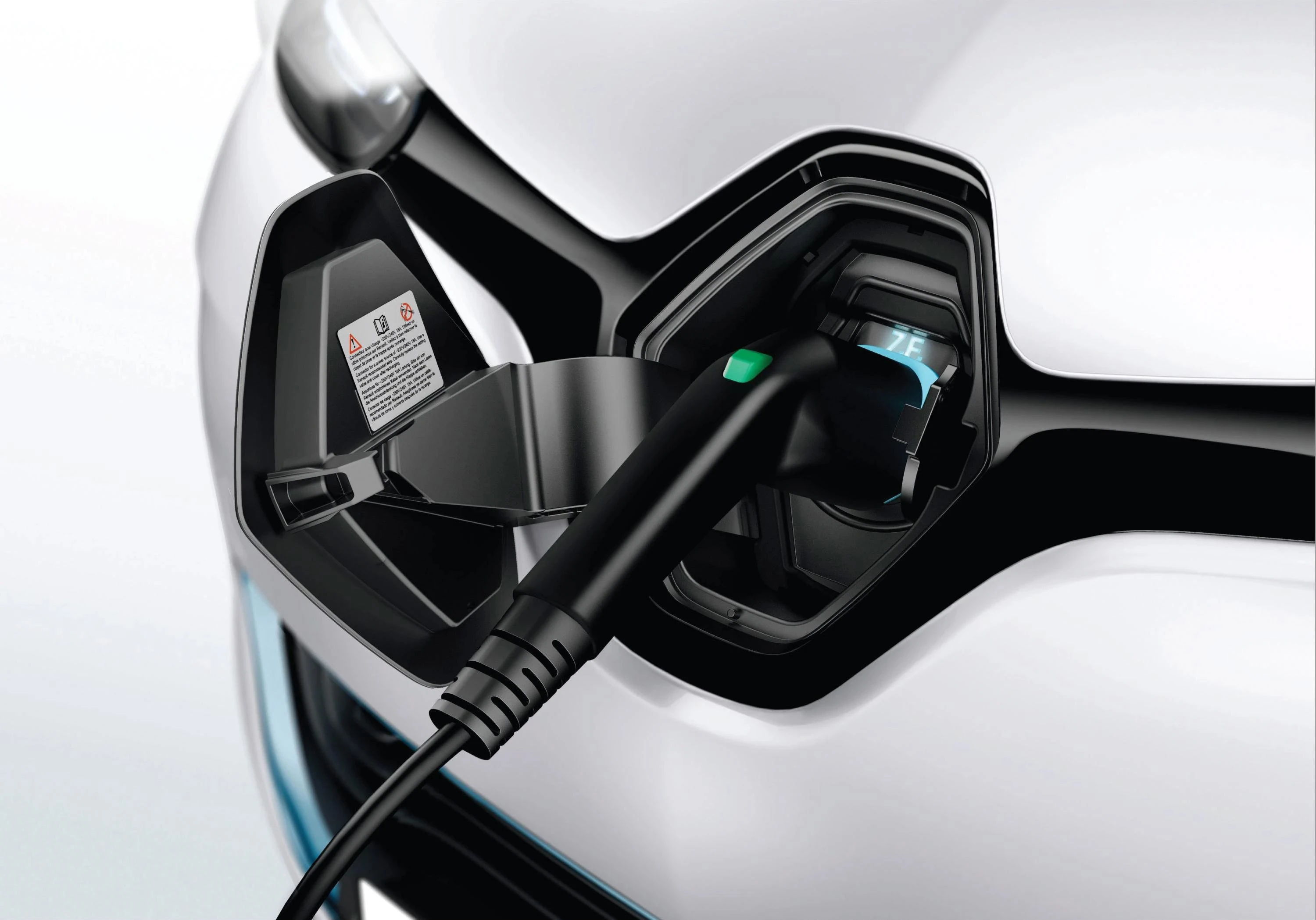 Renault ZOE R240 chargport view