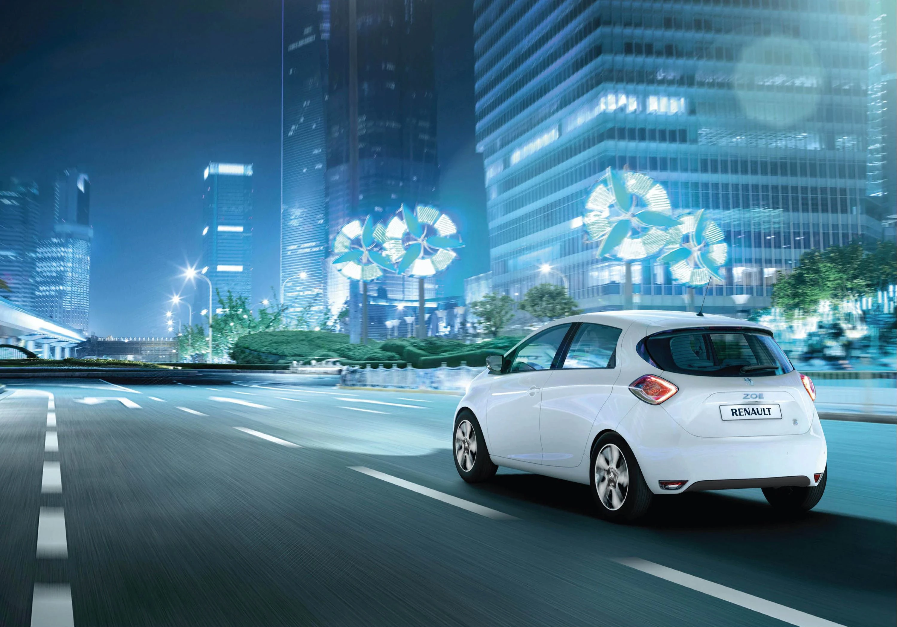 Renault ZOE R240 exterior view