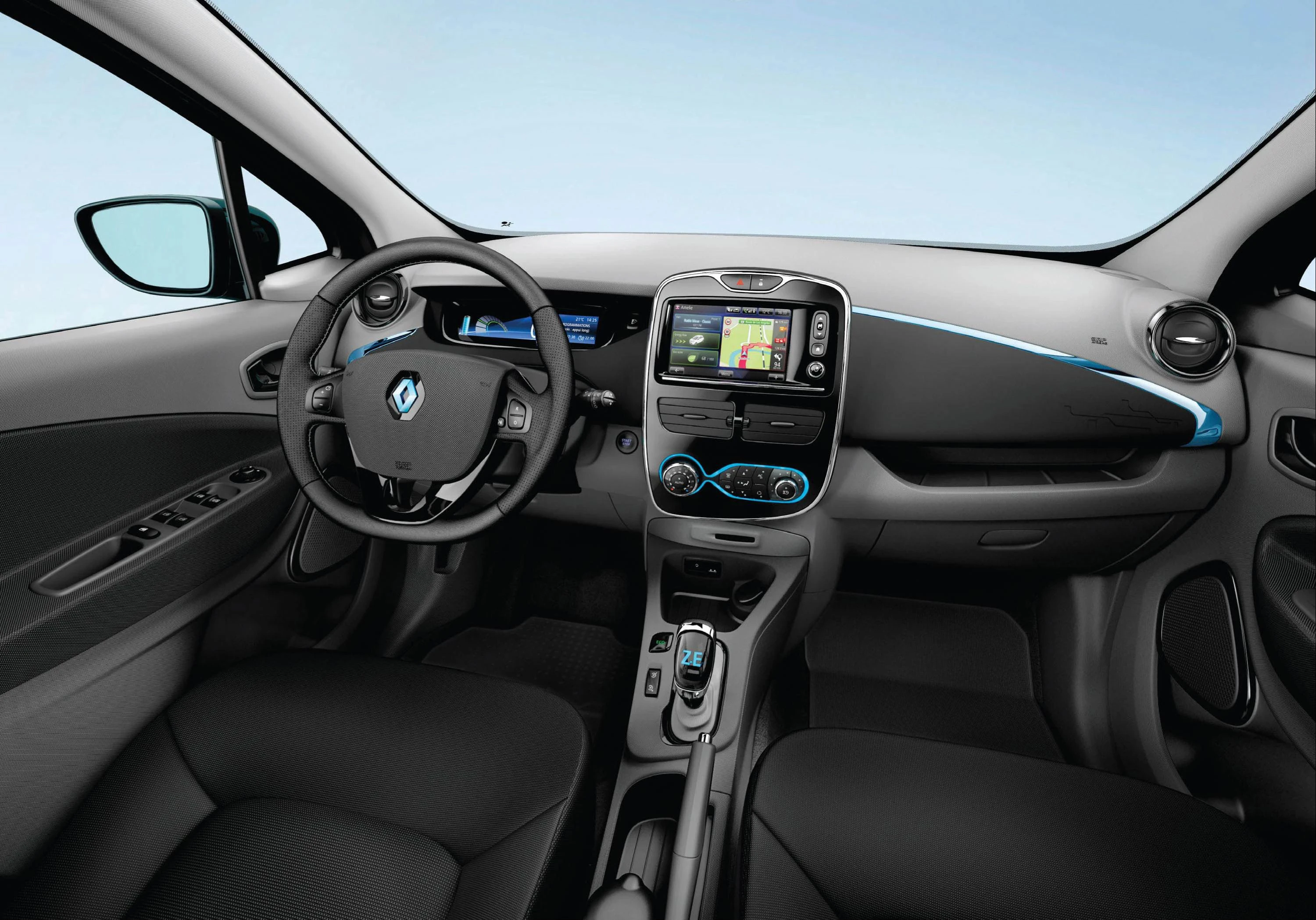 Renault ZOE R240 interior view