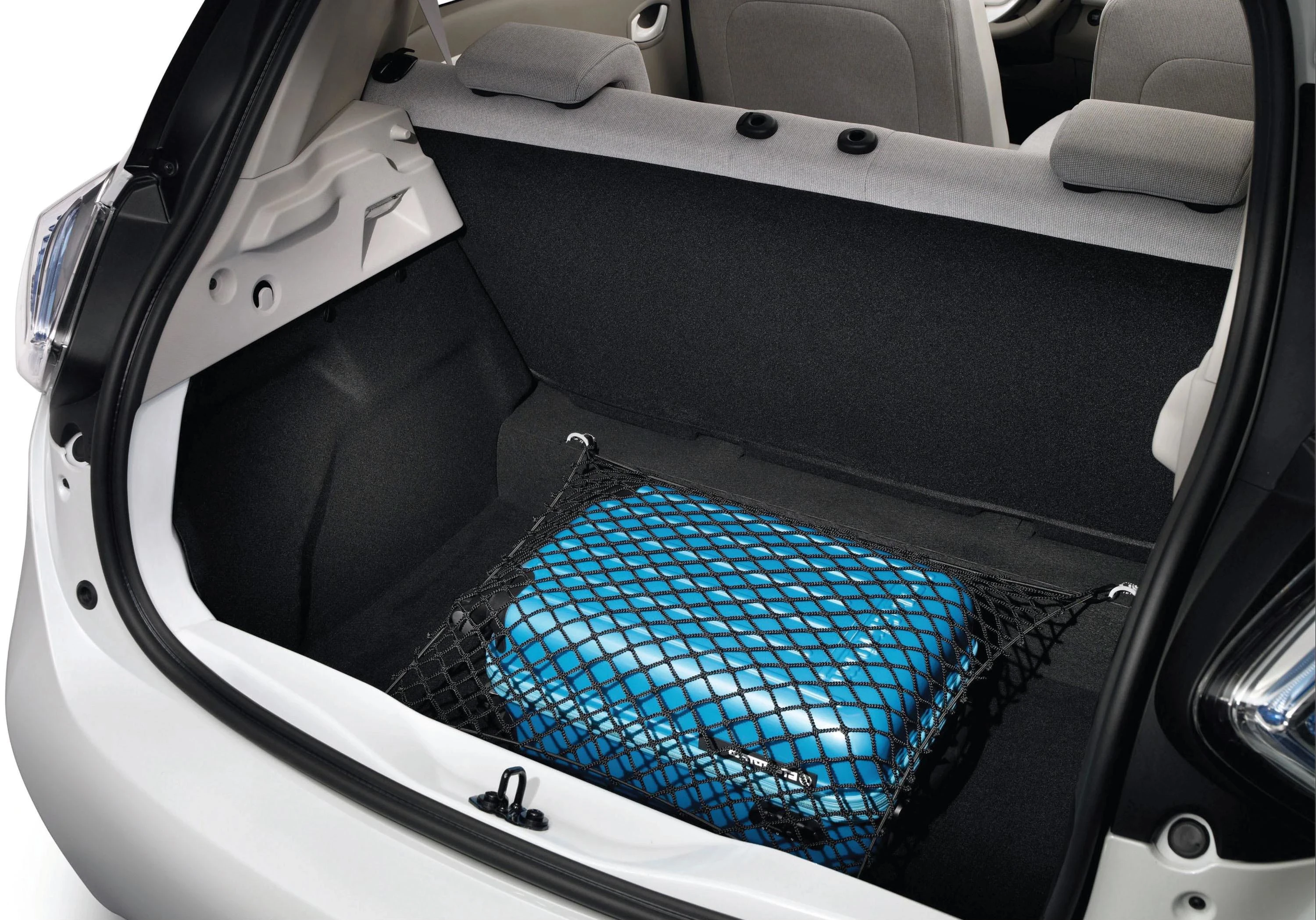 Renault ZOE R240 trunk view