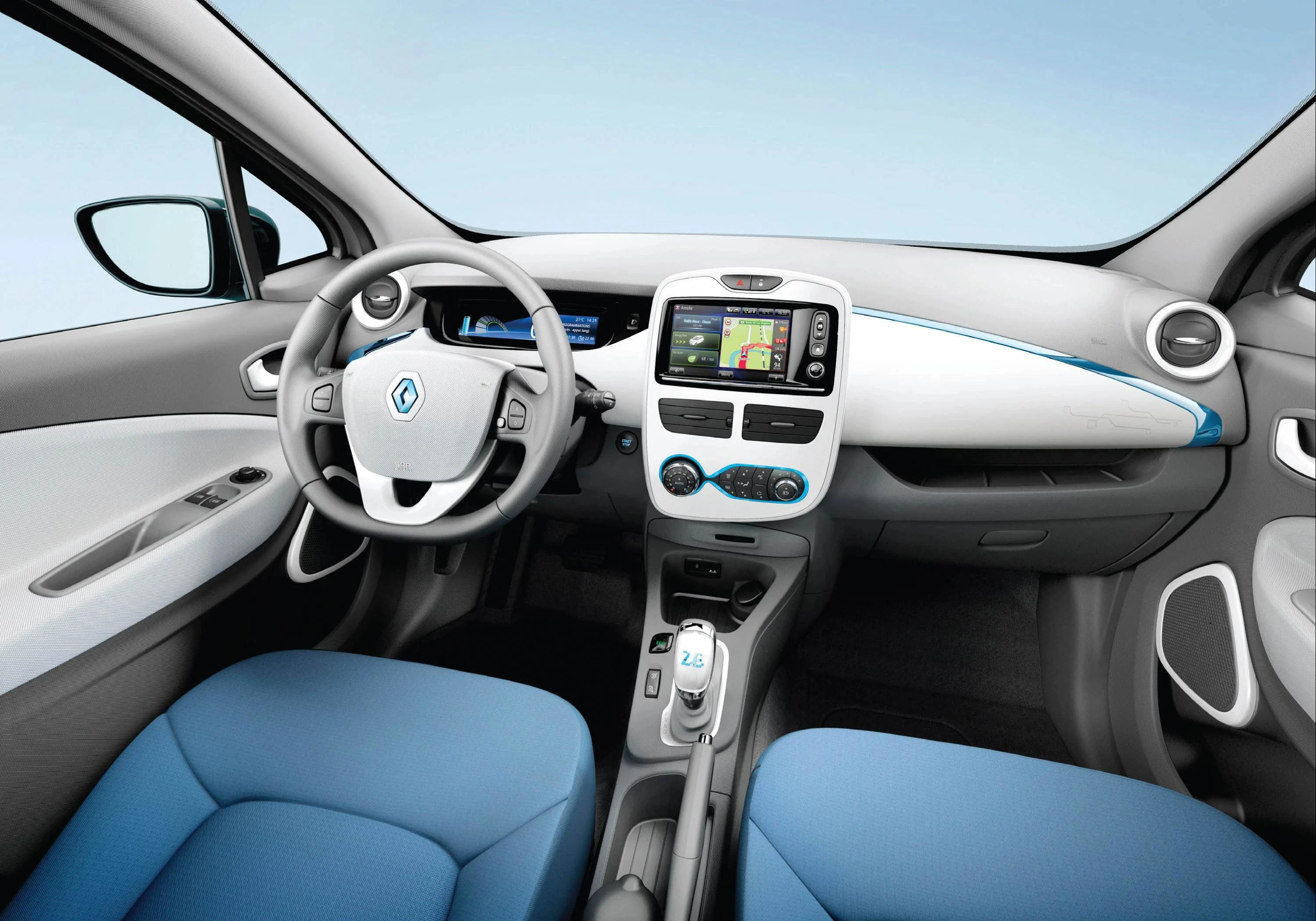 Renault ZOE R240 interior view