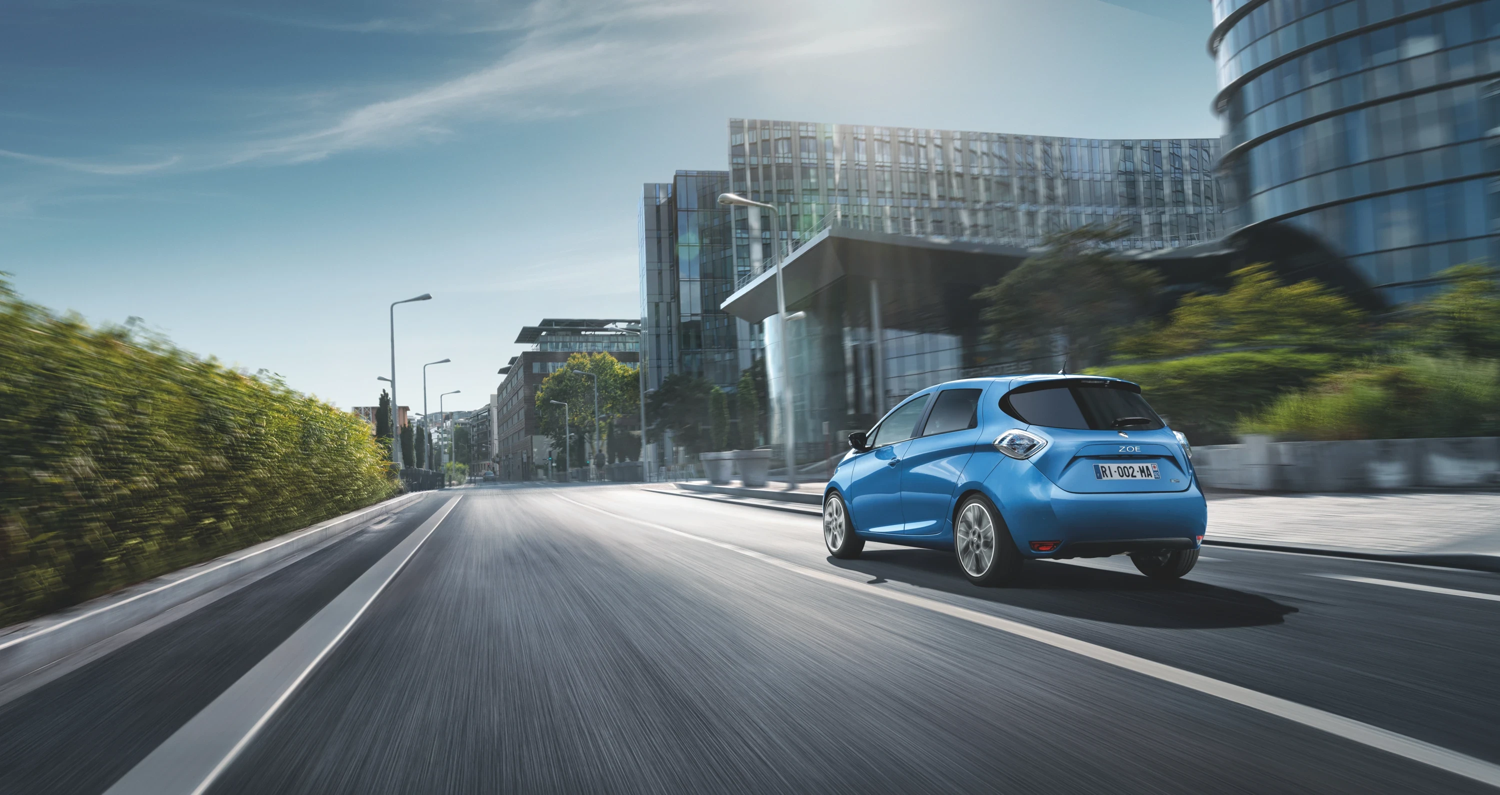 Renault ZOE R90 exterior view