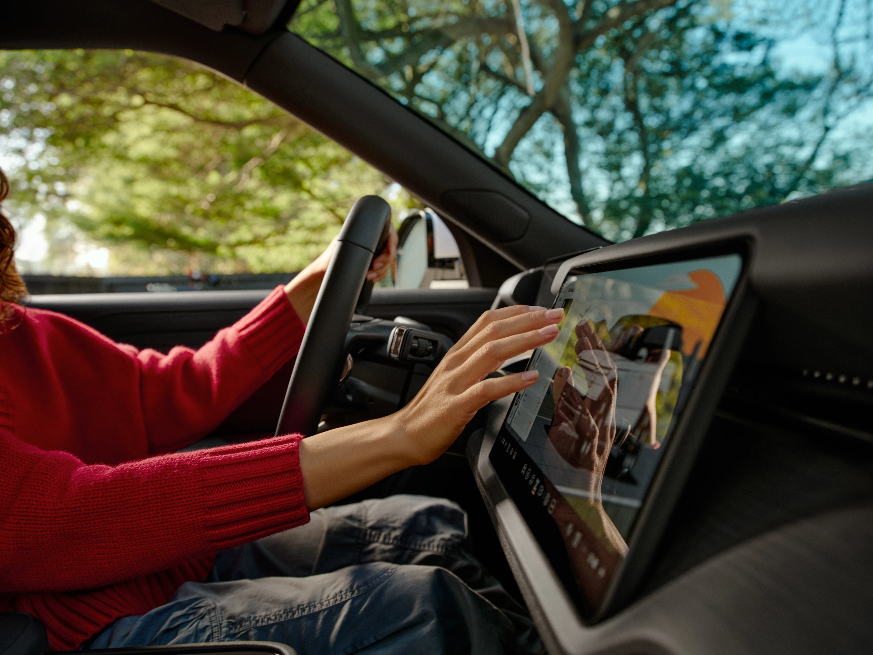 Rivian R2 Dual-Motor AWD screens view