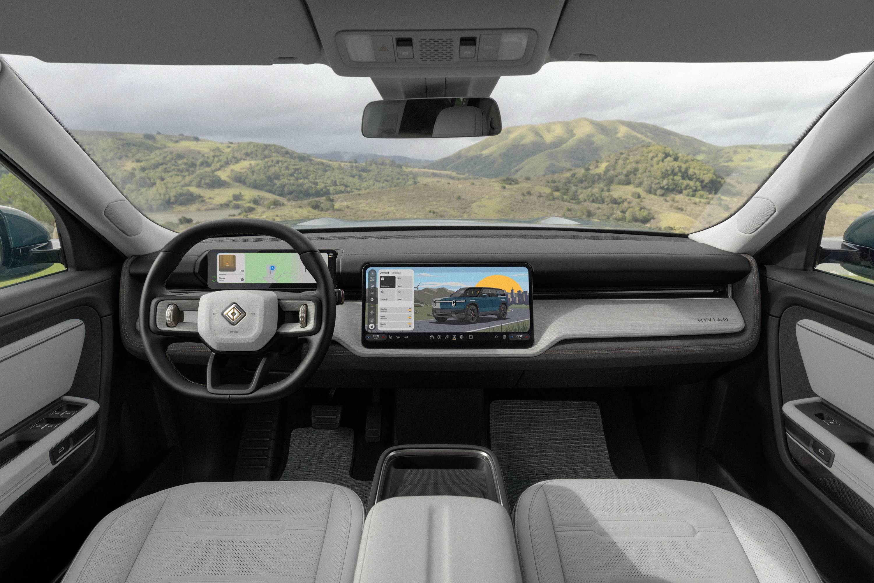 Rivian R2 Dual-Motor AWD interior view