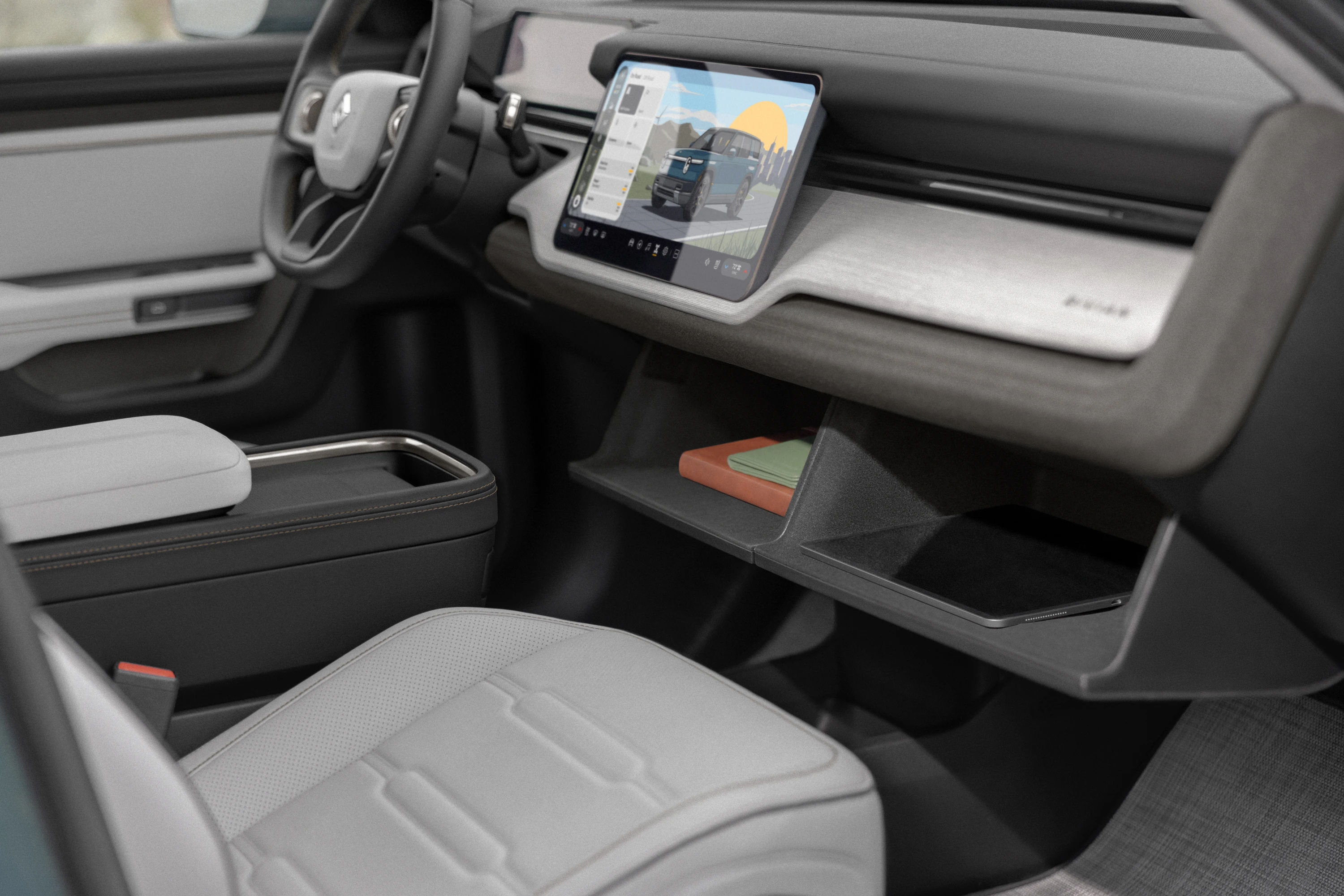 Rivian R2 Dual-Motor AWD interior view