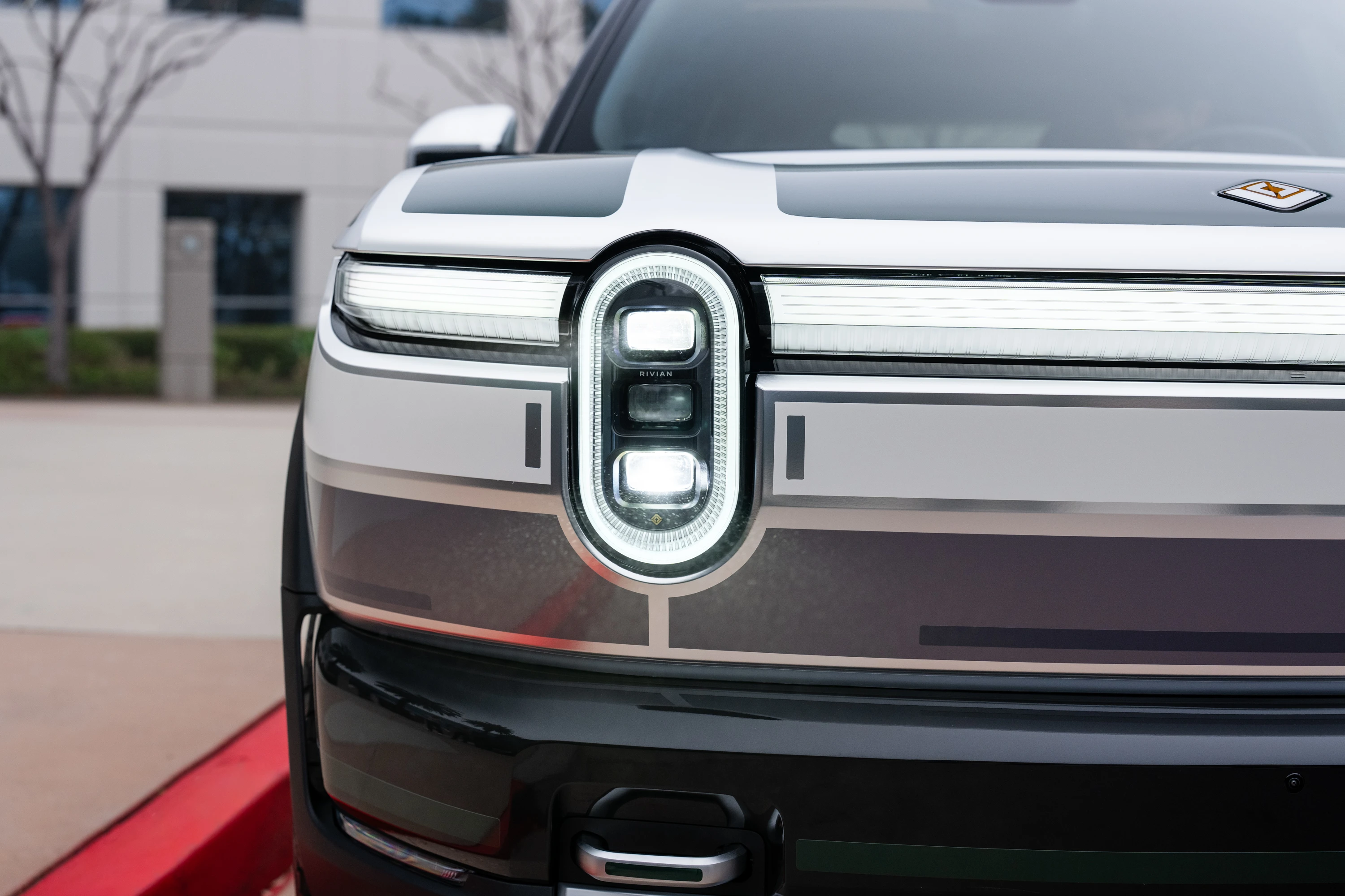 Rivian R2 Dual-Motor AWD headlights view