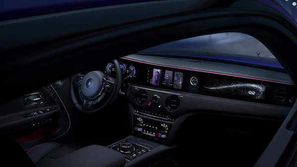 Rolls-Royce Spectre Black Badge interior view