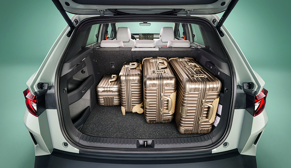 SKODA Elroq 60 trunk view