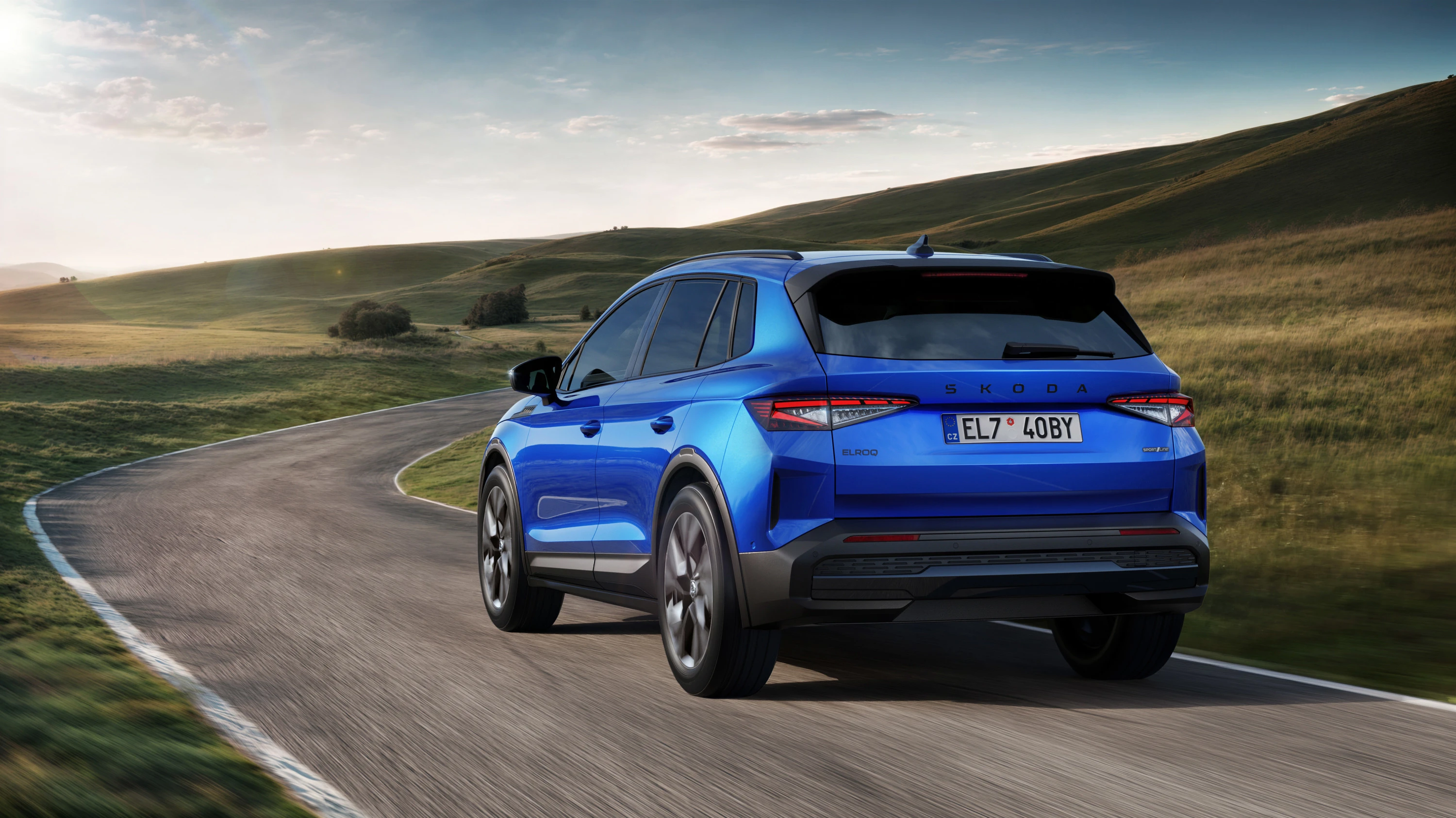 SKODA Elroq 85 exterior view
