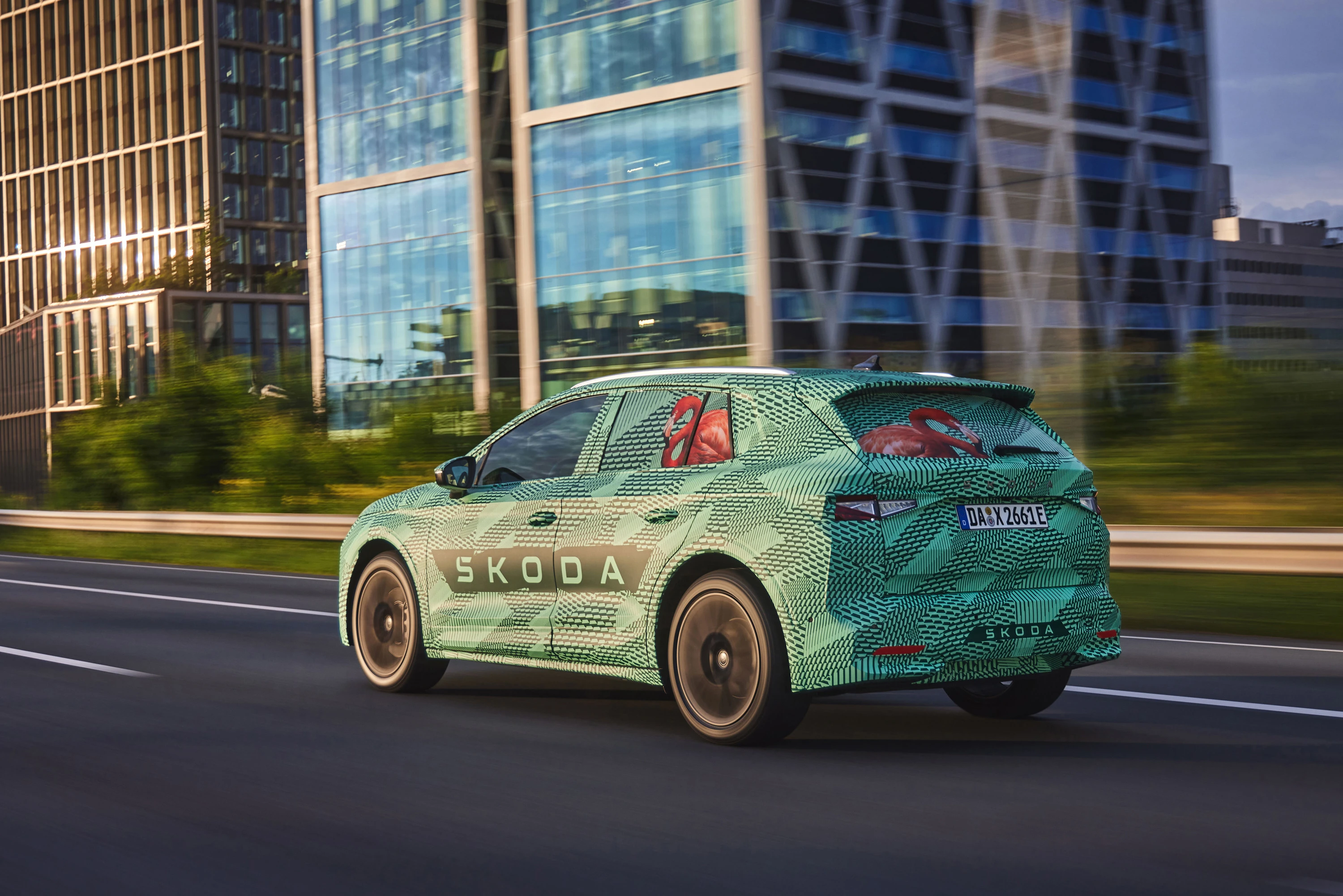 SKODA Elroq 85 exterior view