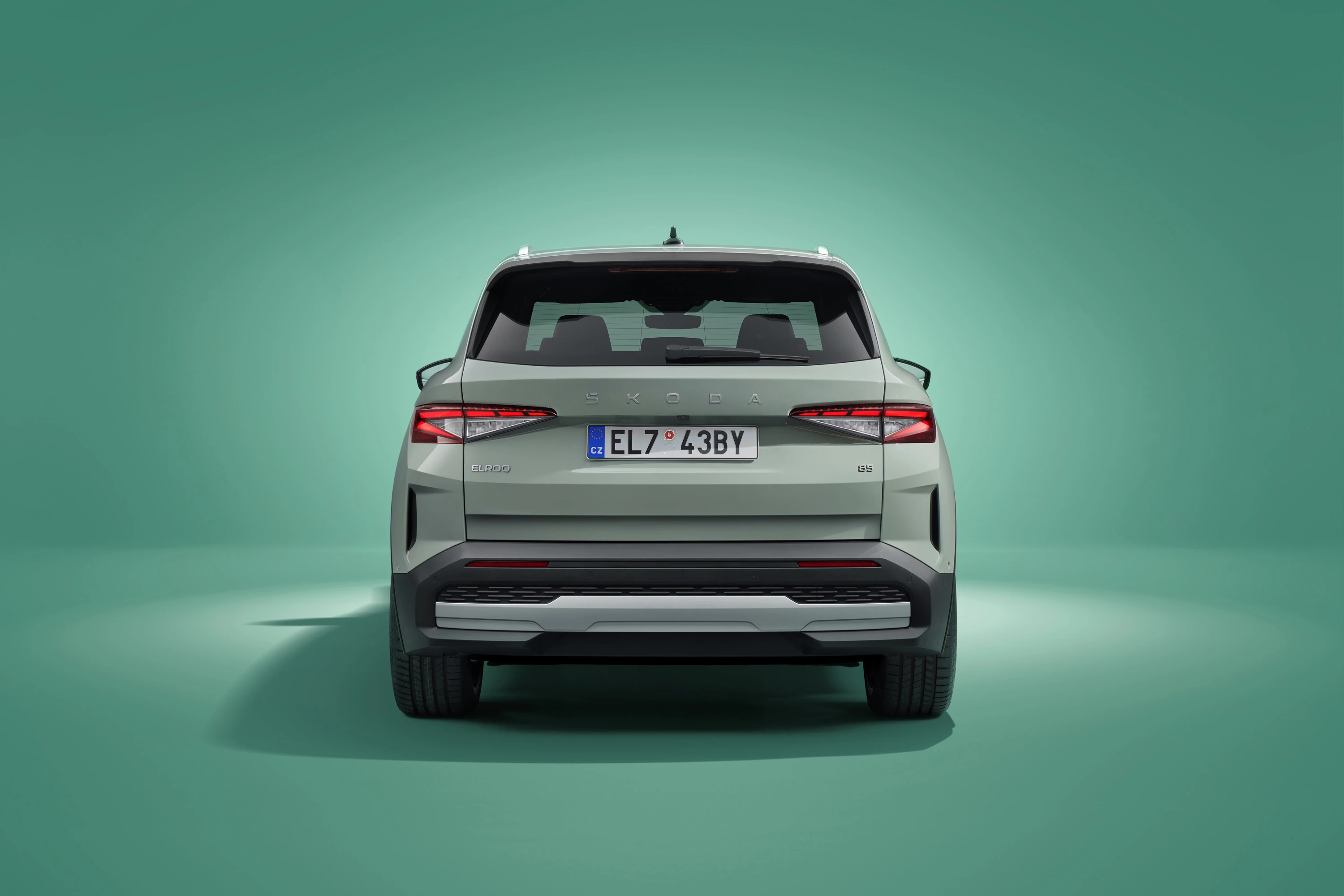 SKODA Elroq 85x exterior view