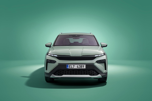 SKODA Elroq 85x exterior view