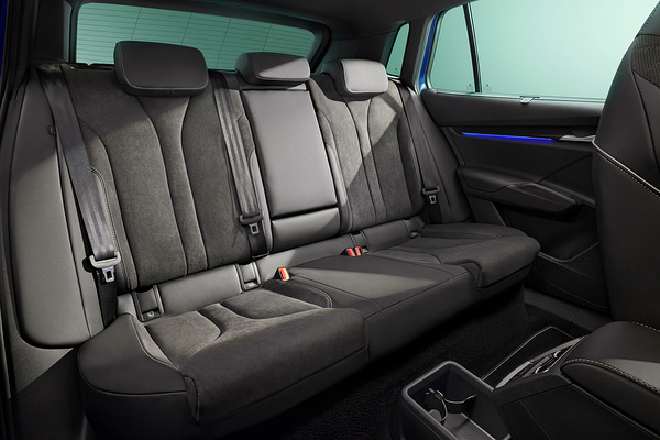 SKODA Elroq 85x secondrowseats view