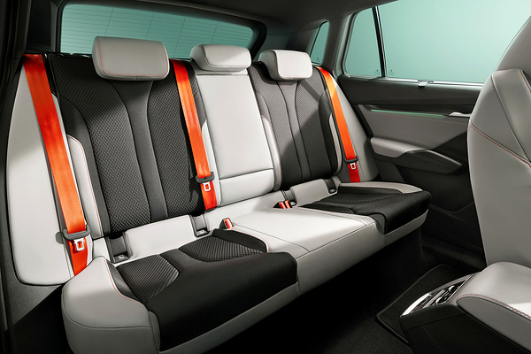 SKODA Elroq 85x secondrowseats view
