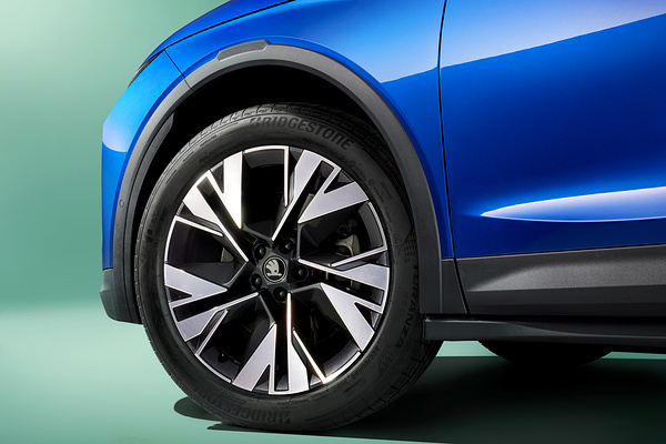 SKODA Elroq 85x wheels view
