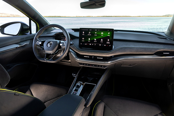 SKODA ENYAQ COUPÉ 85x interior view