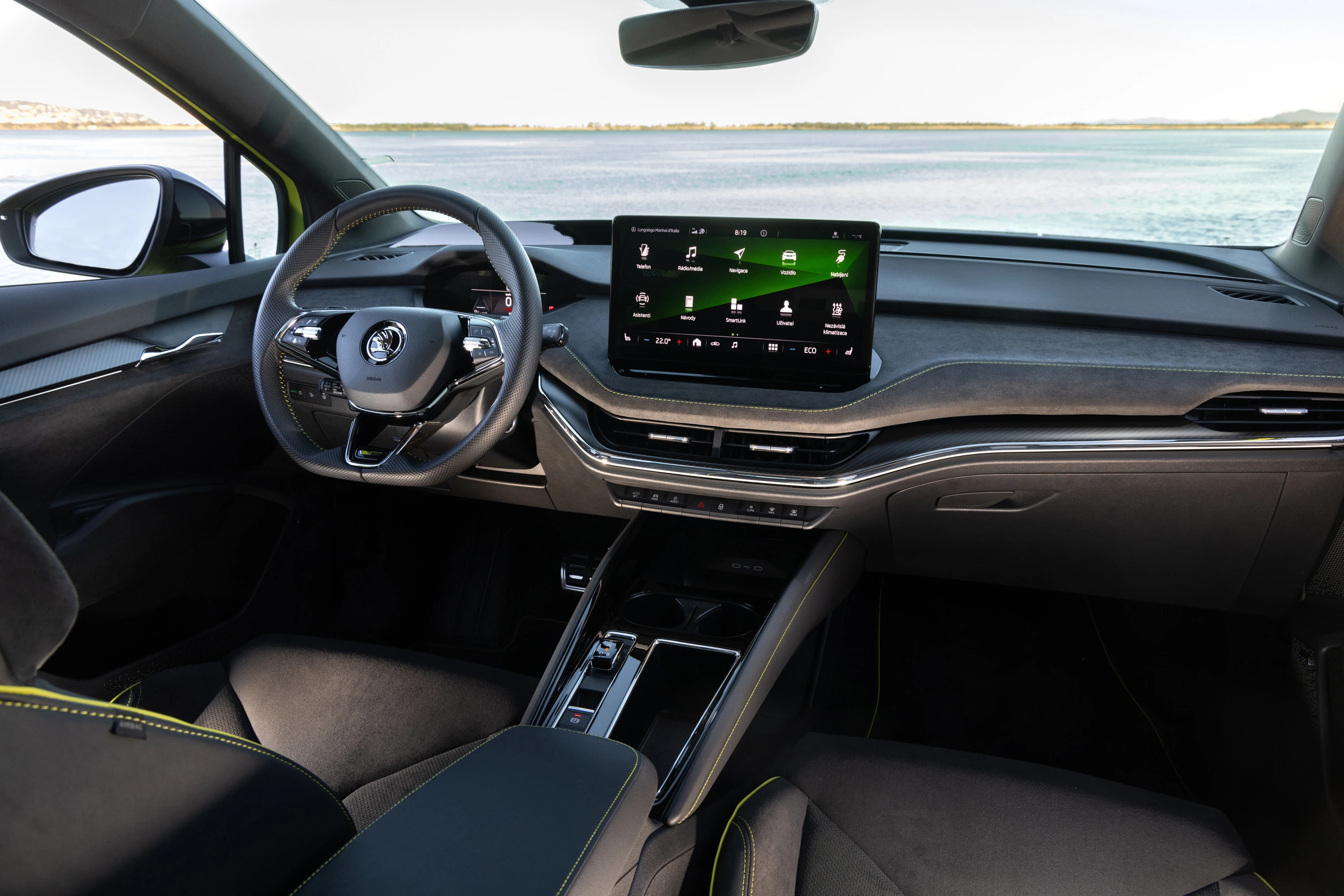 SKODA ENYAQ COUPÉ 85x (GEN1) interior view