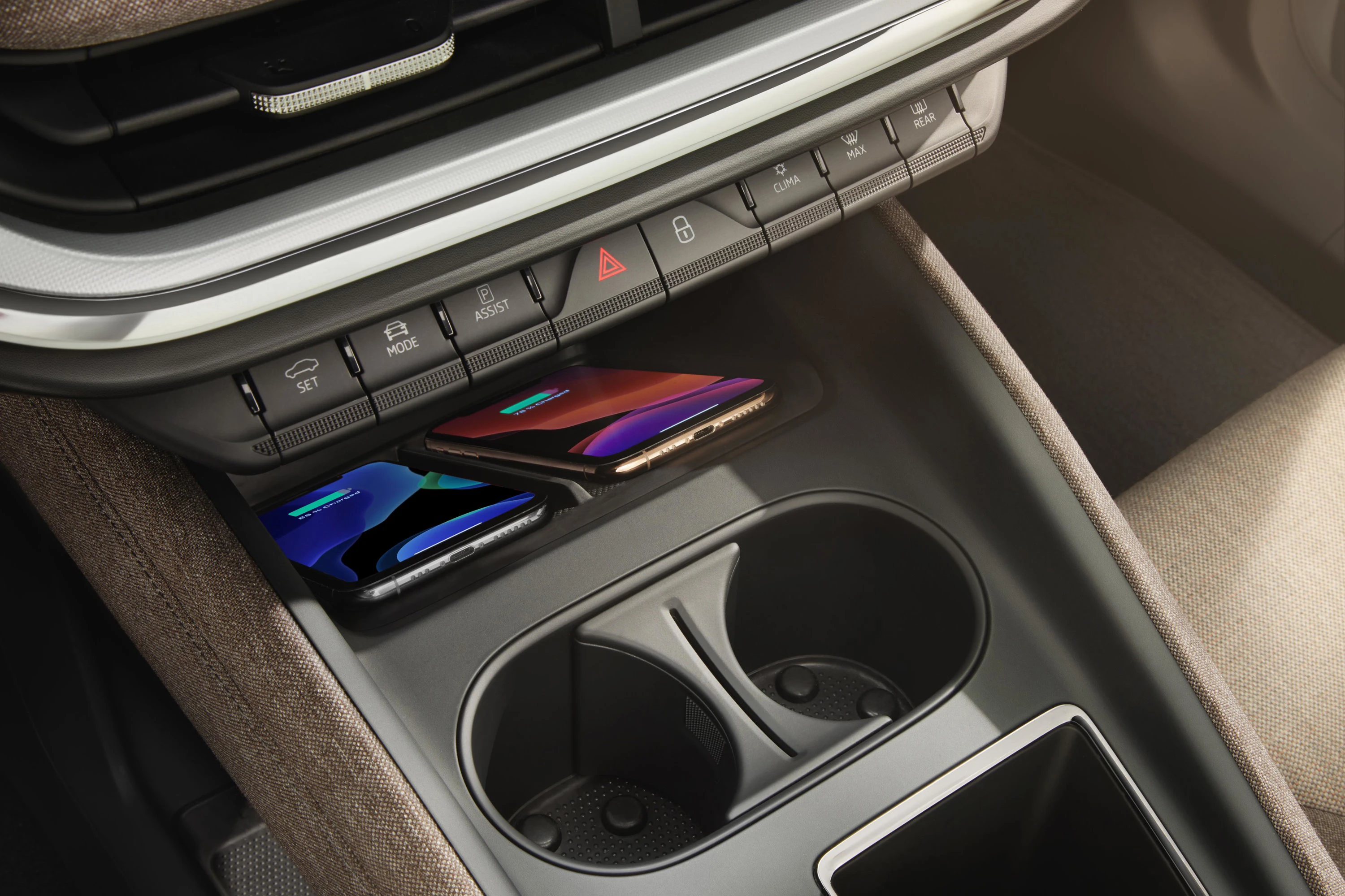 SKODA Enyaq iV80 interior view