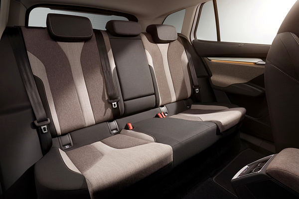 SKODA Enyaq iV80x secondrowseats view