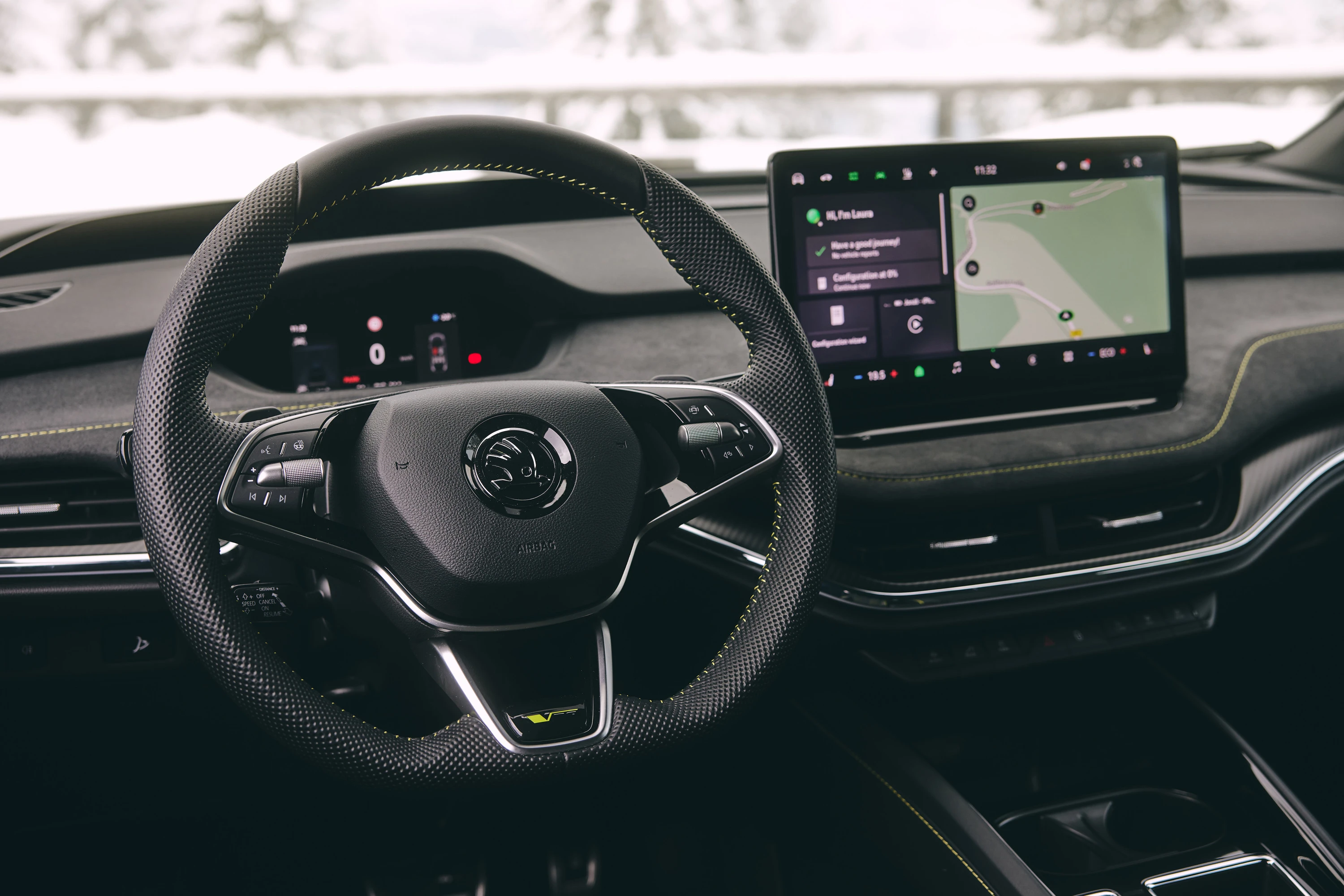 SKODA ENYAQ RS (GEN2) screens view