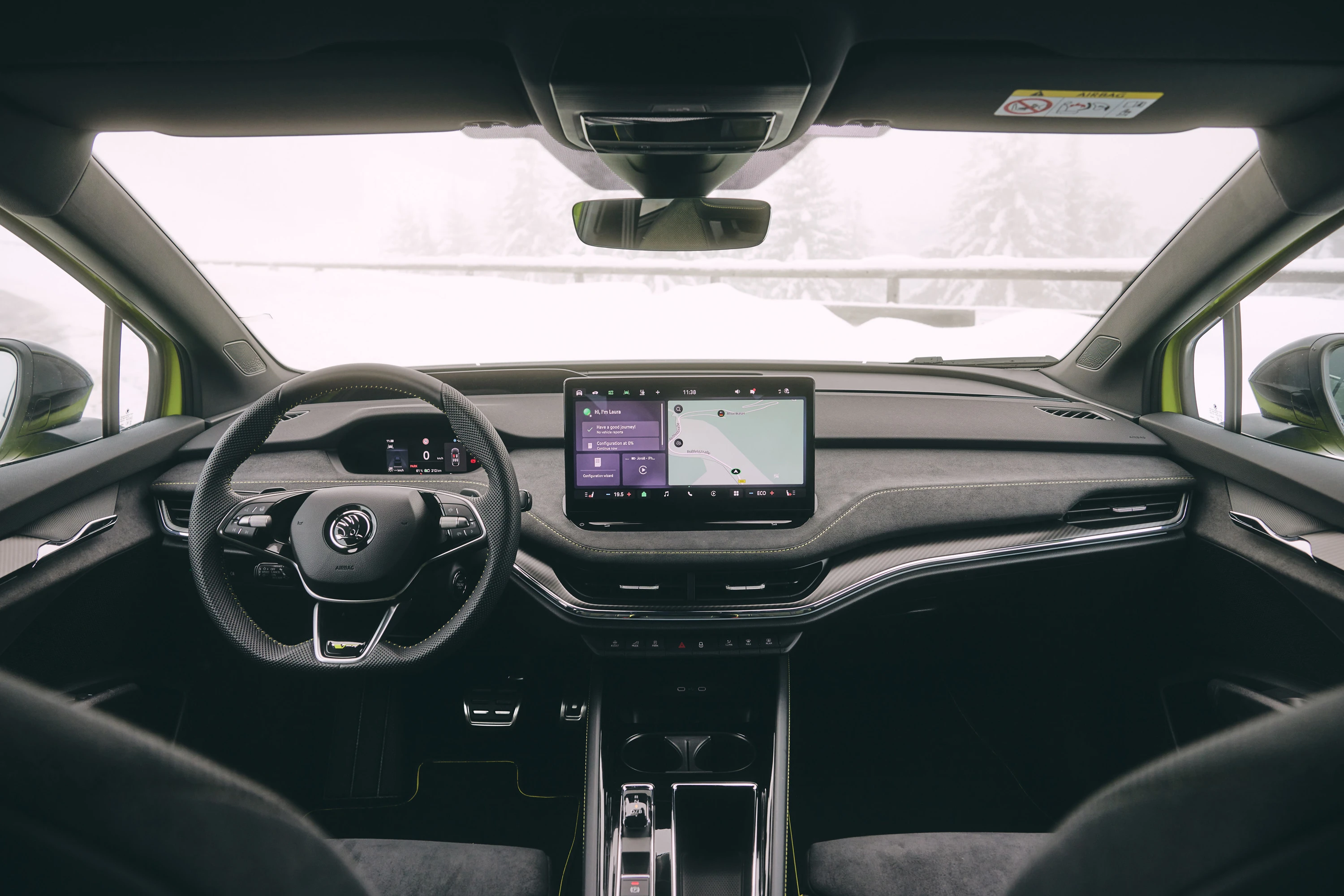 SKODA ENYAQ RS (GEN2) interior view