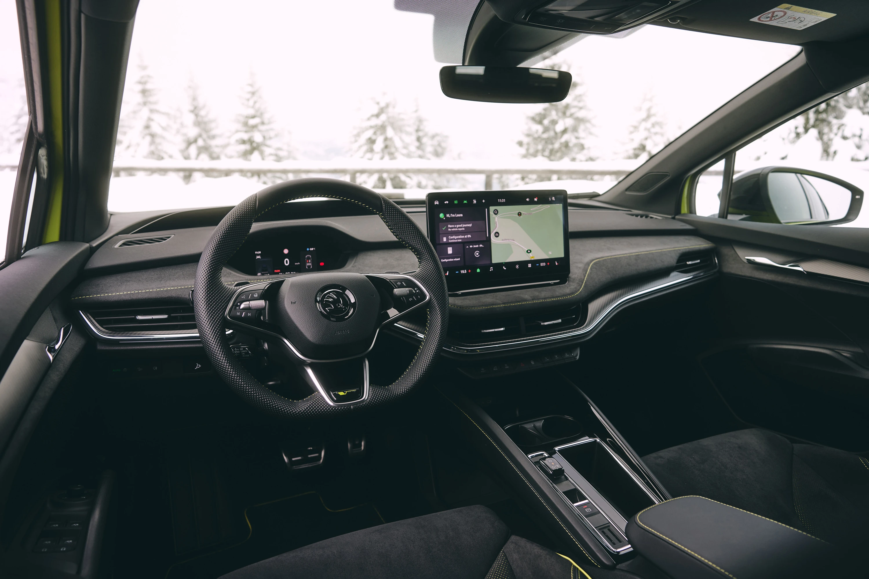 SKODA ENYAQ RS (GEN2) interior view