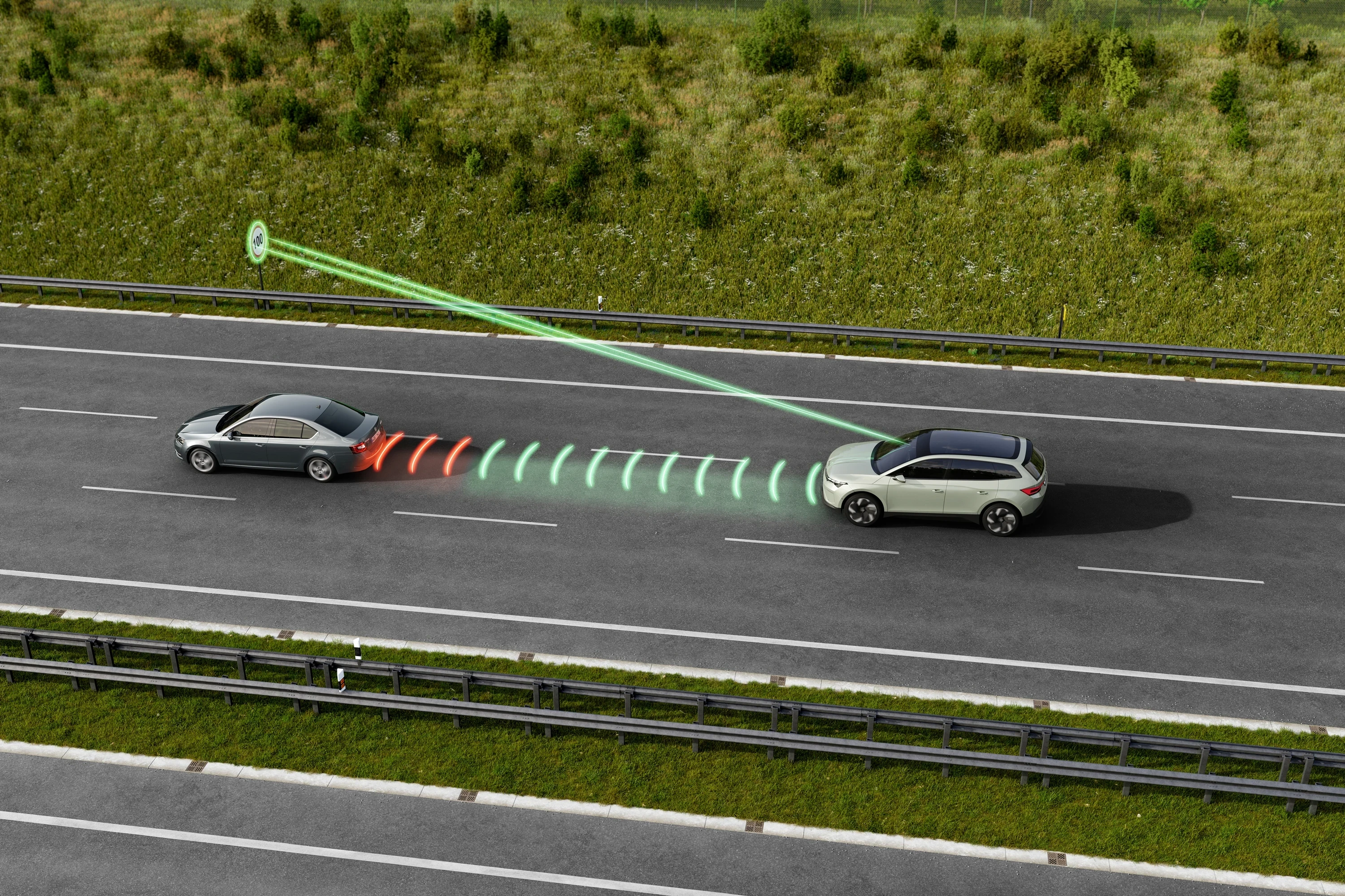 Skoda Epiq 35 sensors view