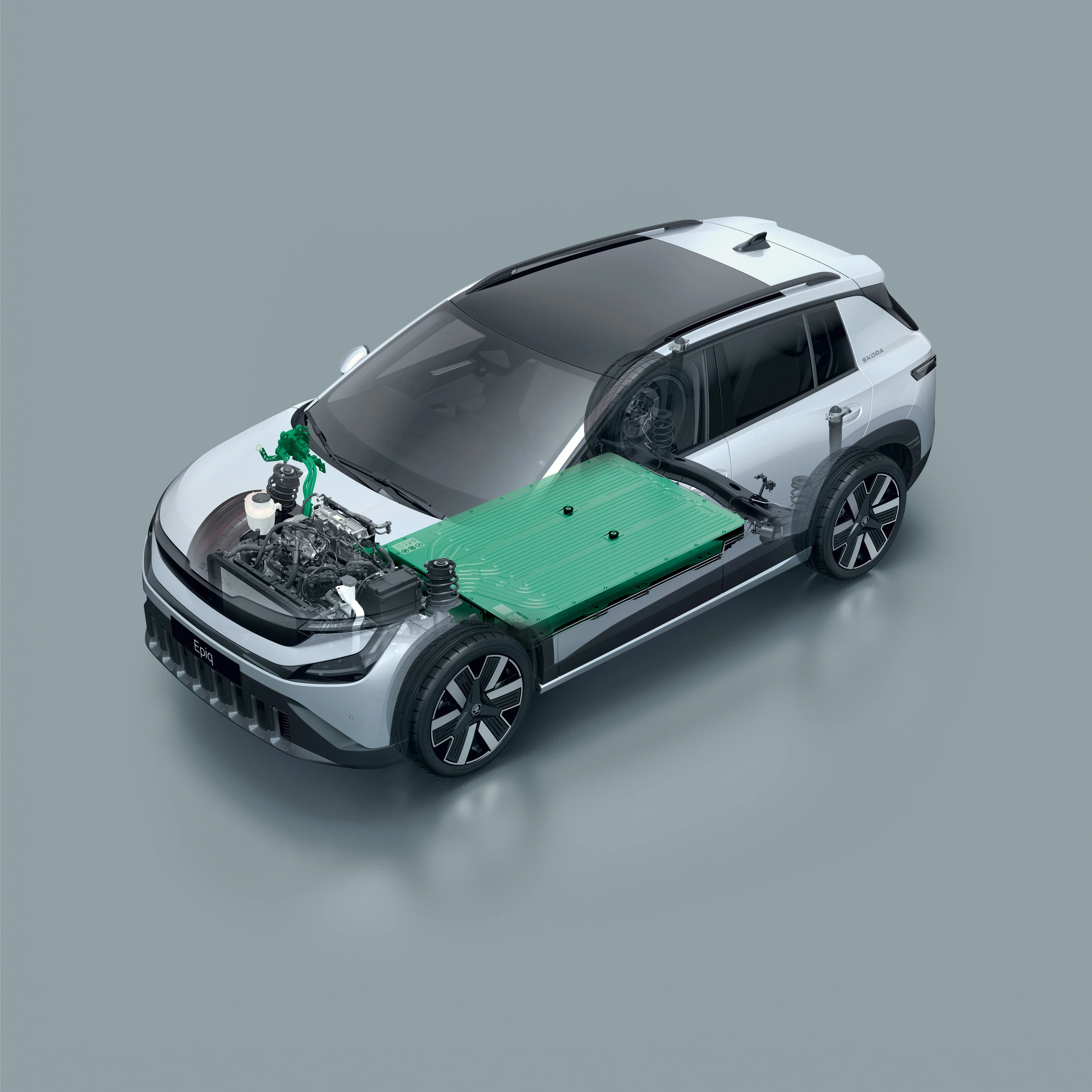 Skoda Epiq 35 chassis view