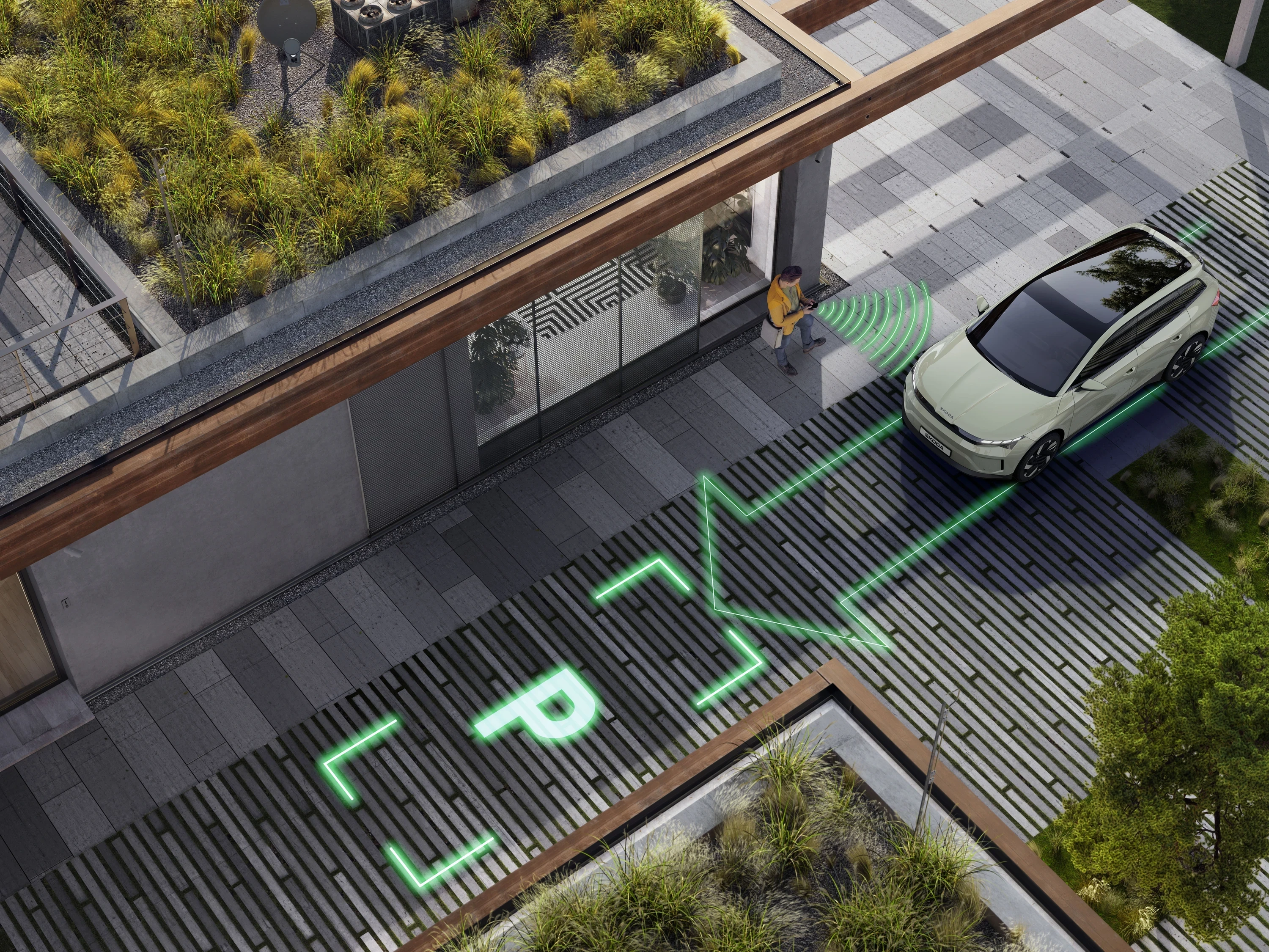Skoda Epiq 35 technology view