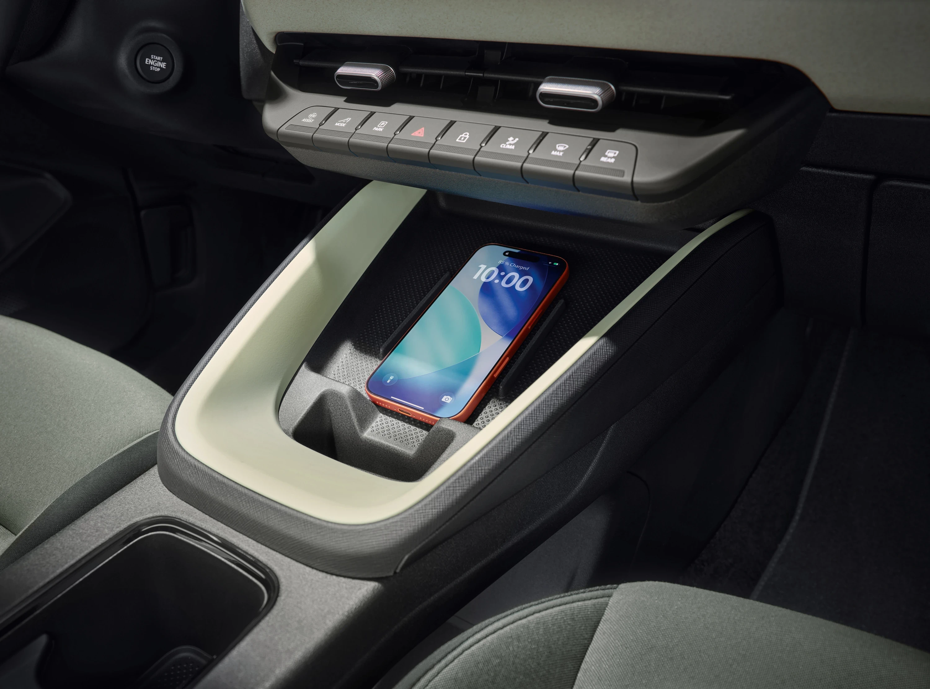 Skoda Epiq 35 interiorstorage view