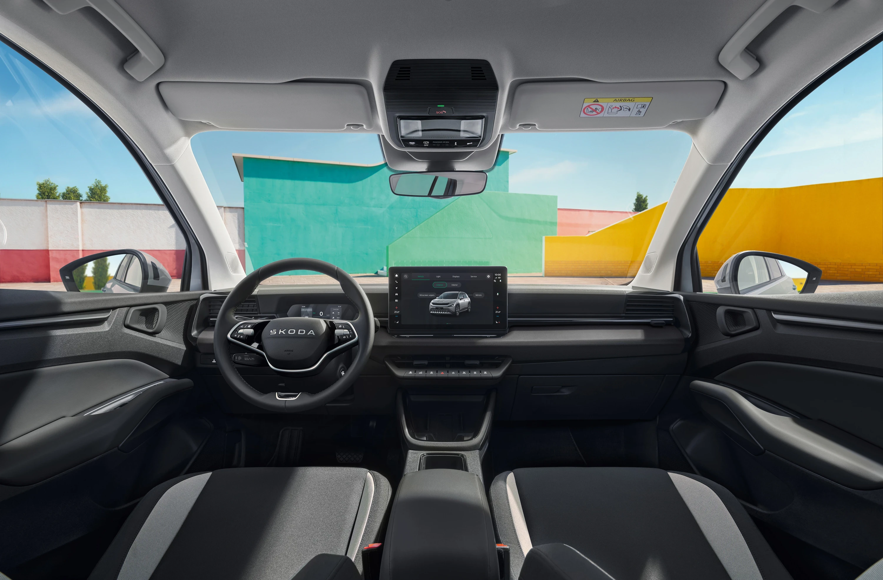 Skoda Epiq 40 interior view