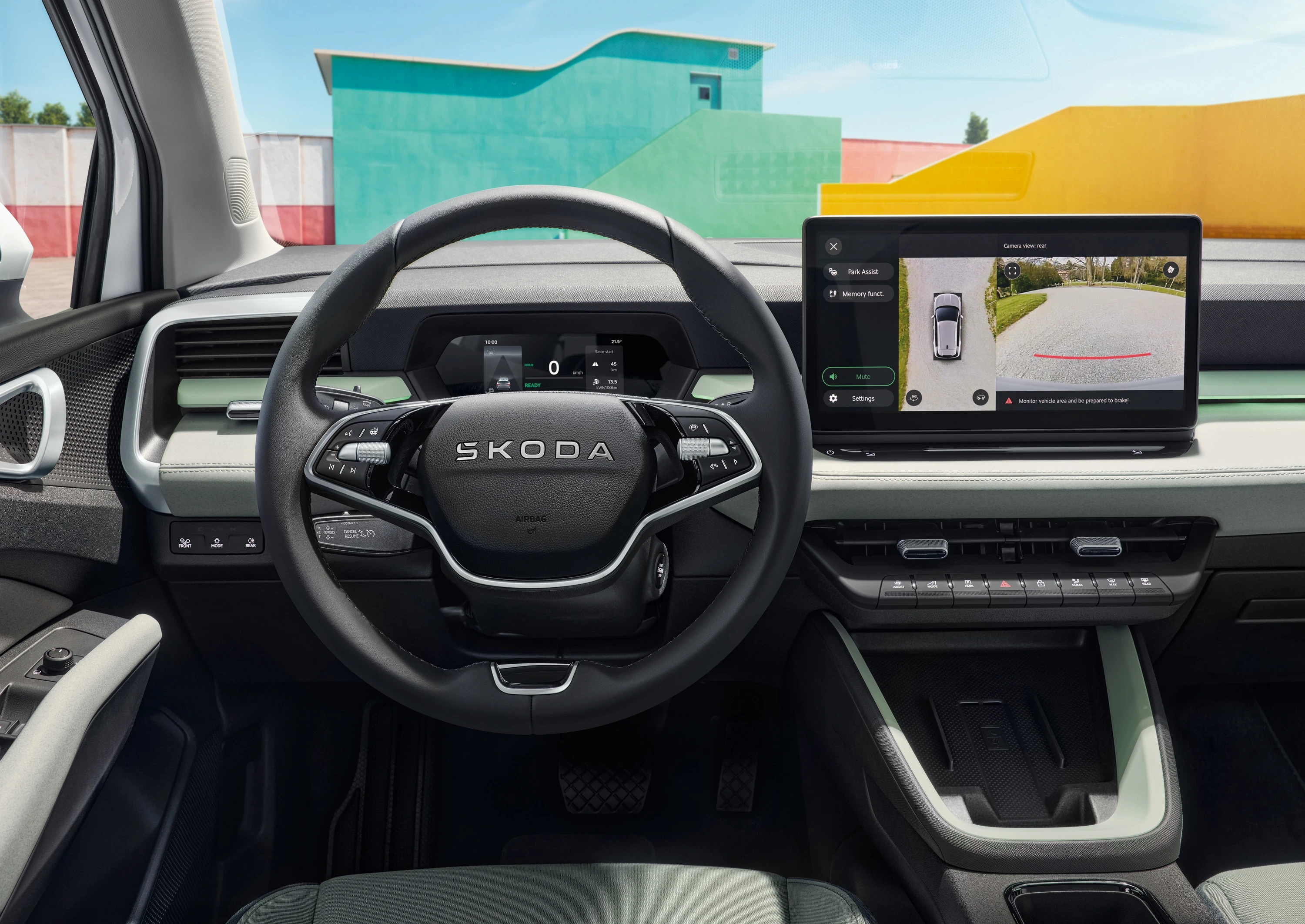 Skoda Epiq 40 screens view