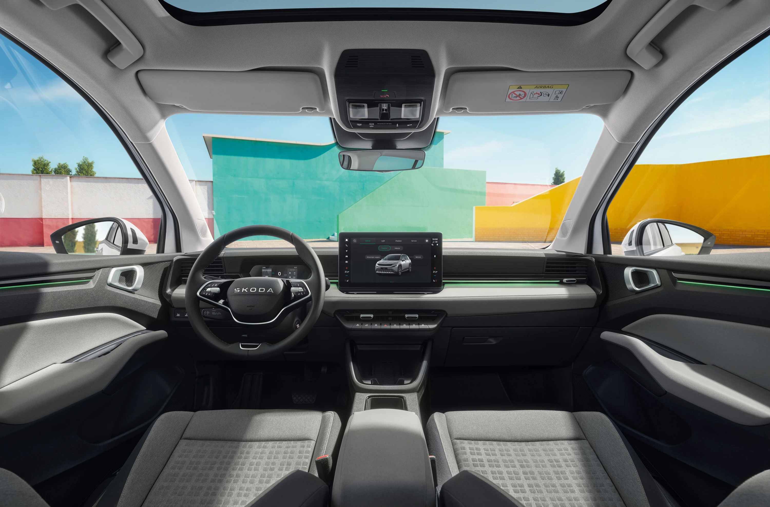 Skoda Epiq 40 interior view