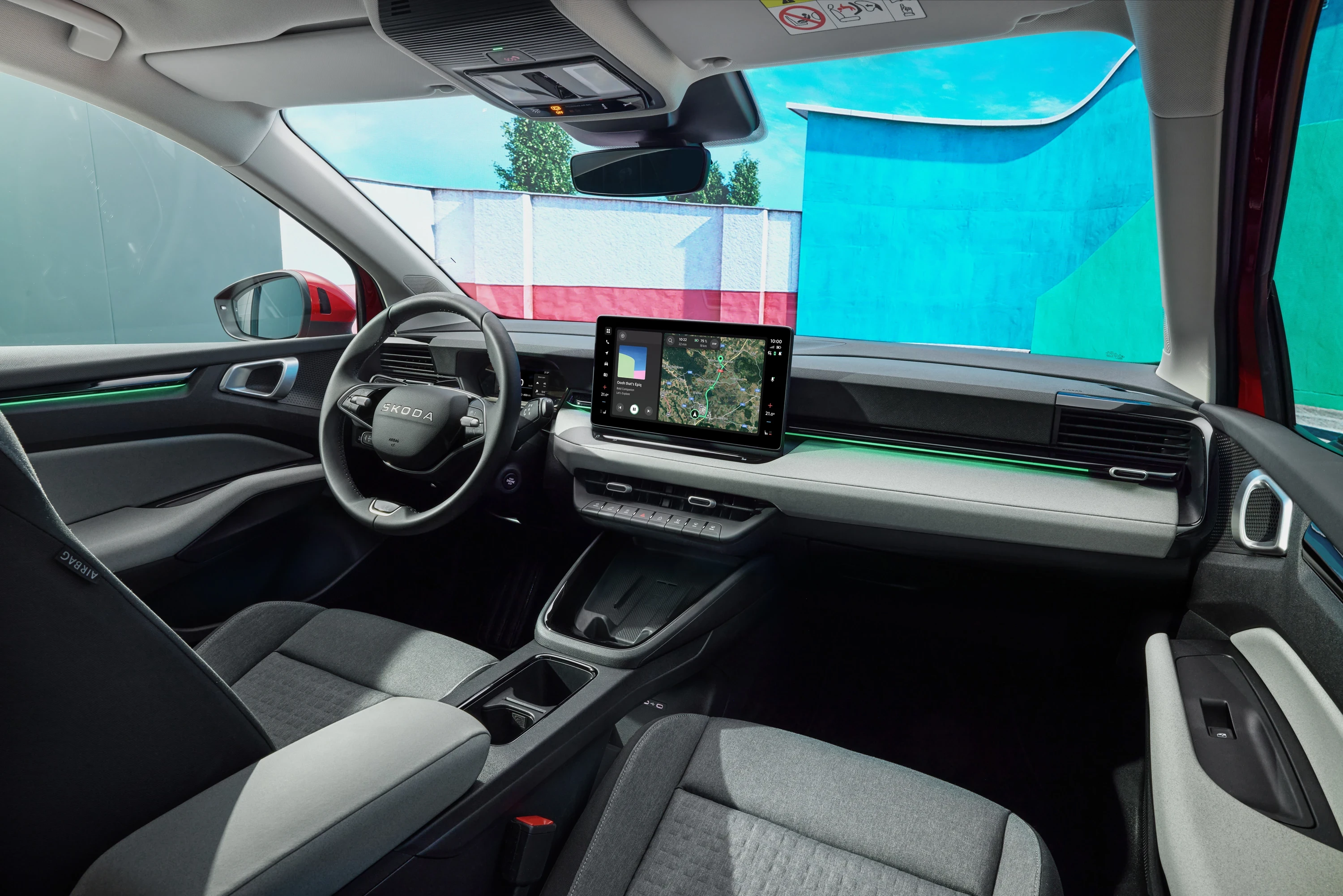 Skoda Epiq 55 interior view