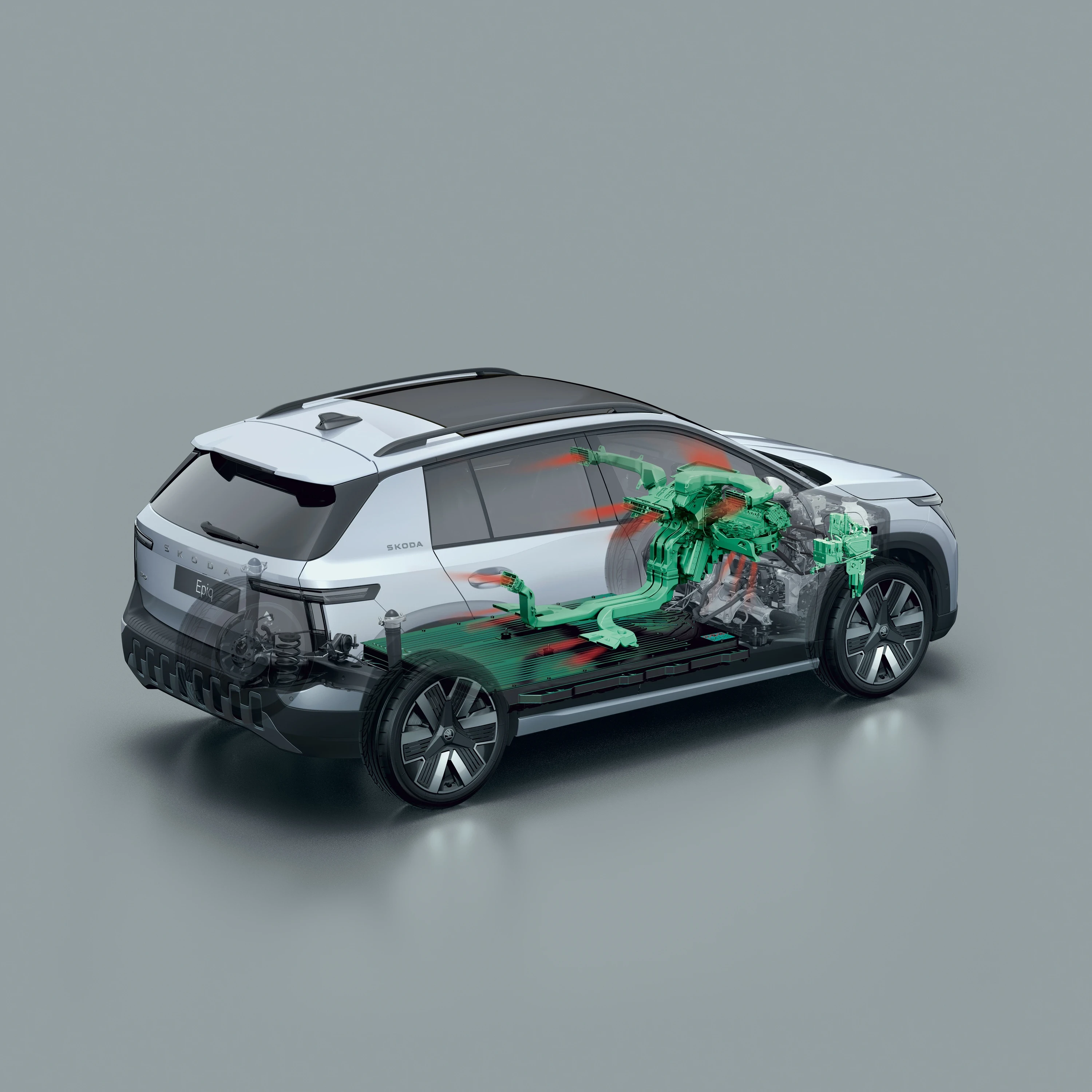 Skoda Epiq 55 technology view