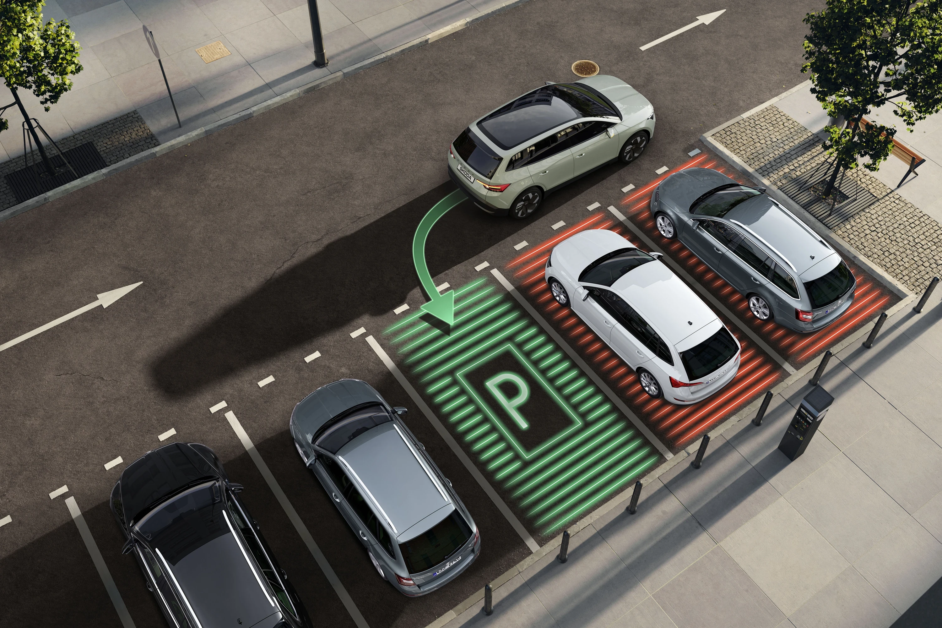Skoda Epiq 55 technology view