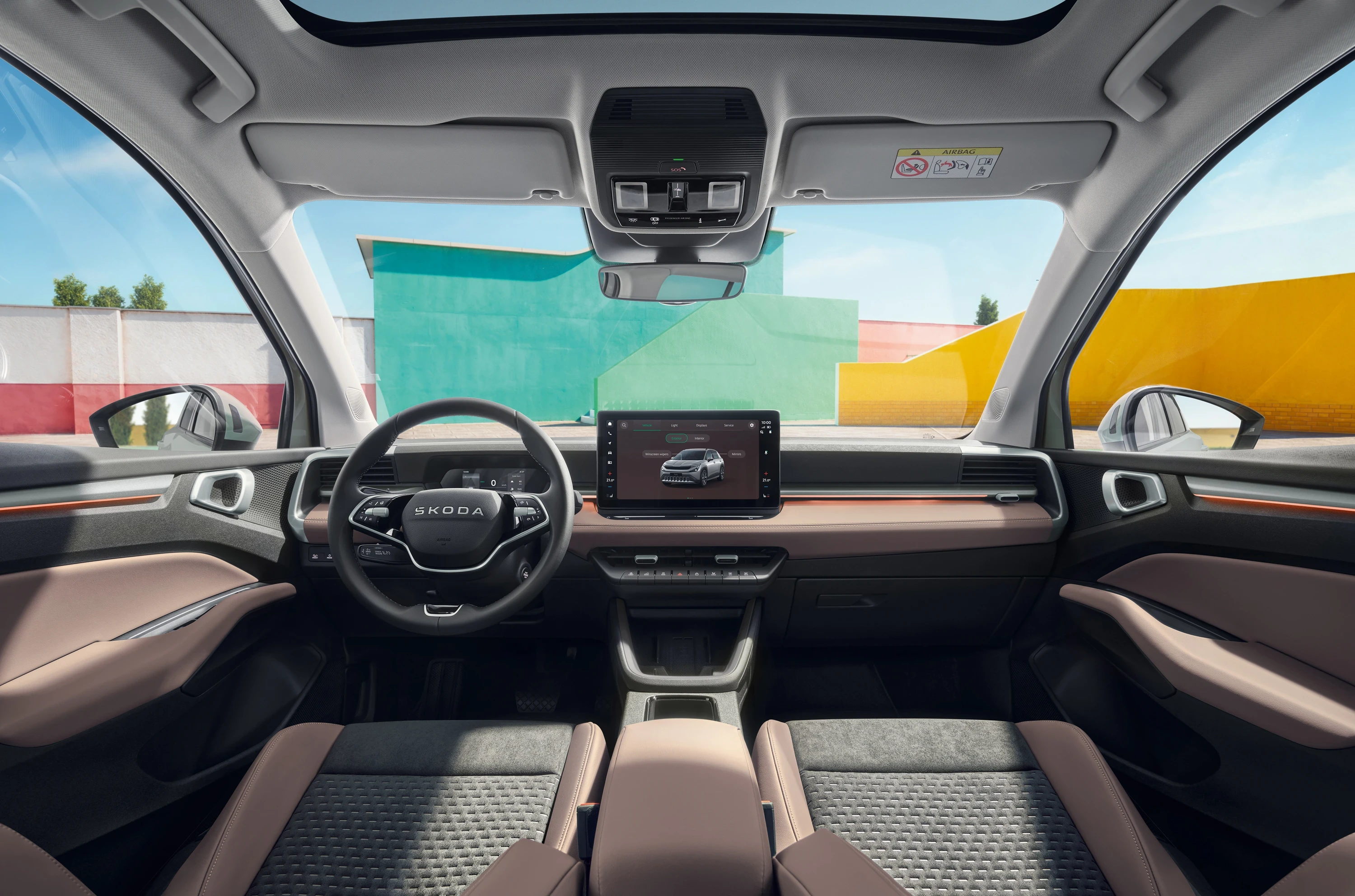 Skoda Epiq 55 interior view