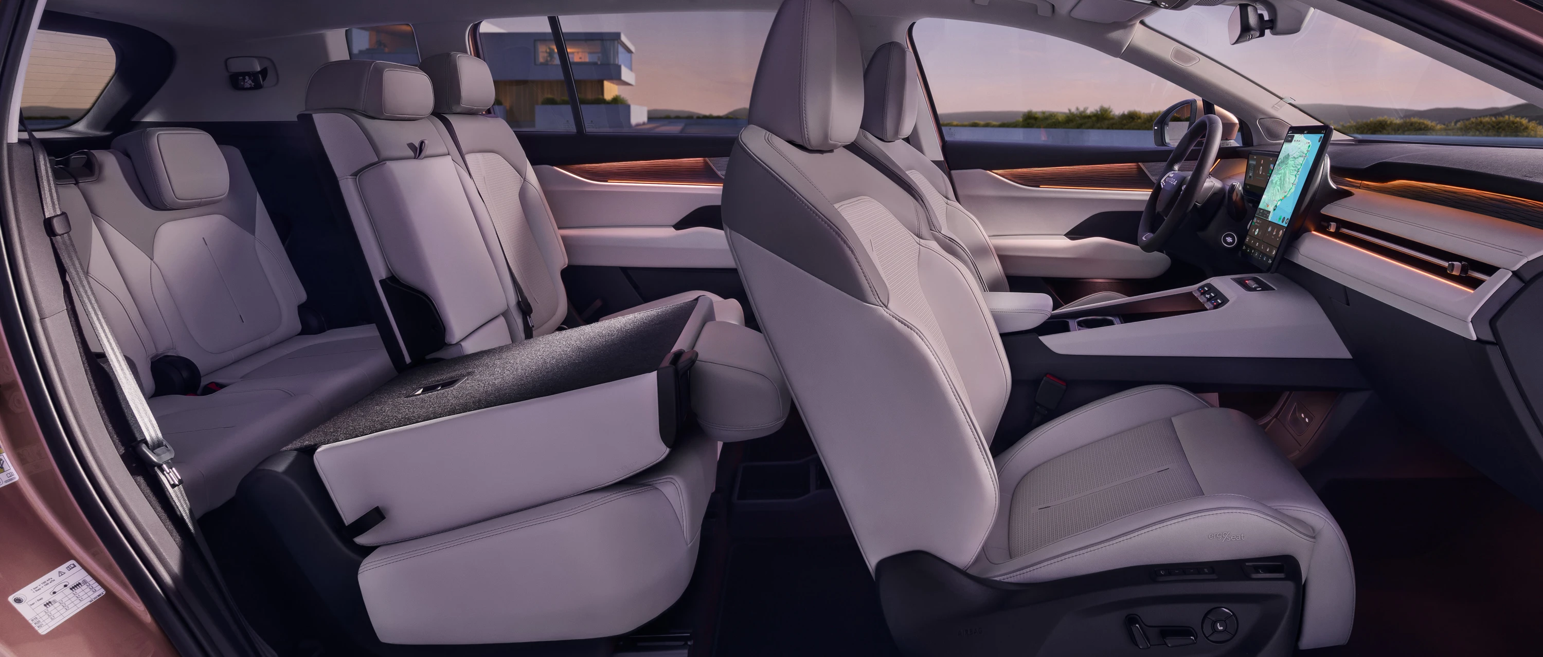 Skoda Peaq 90x interior view