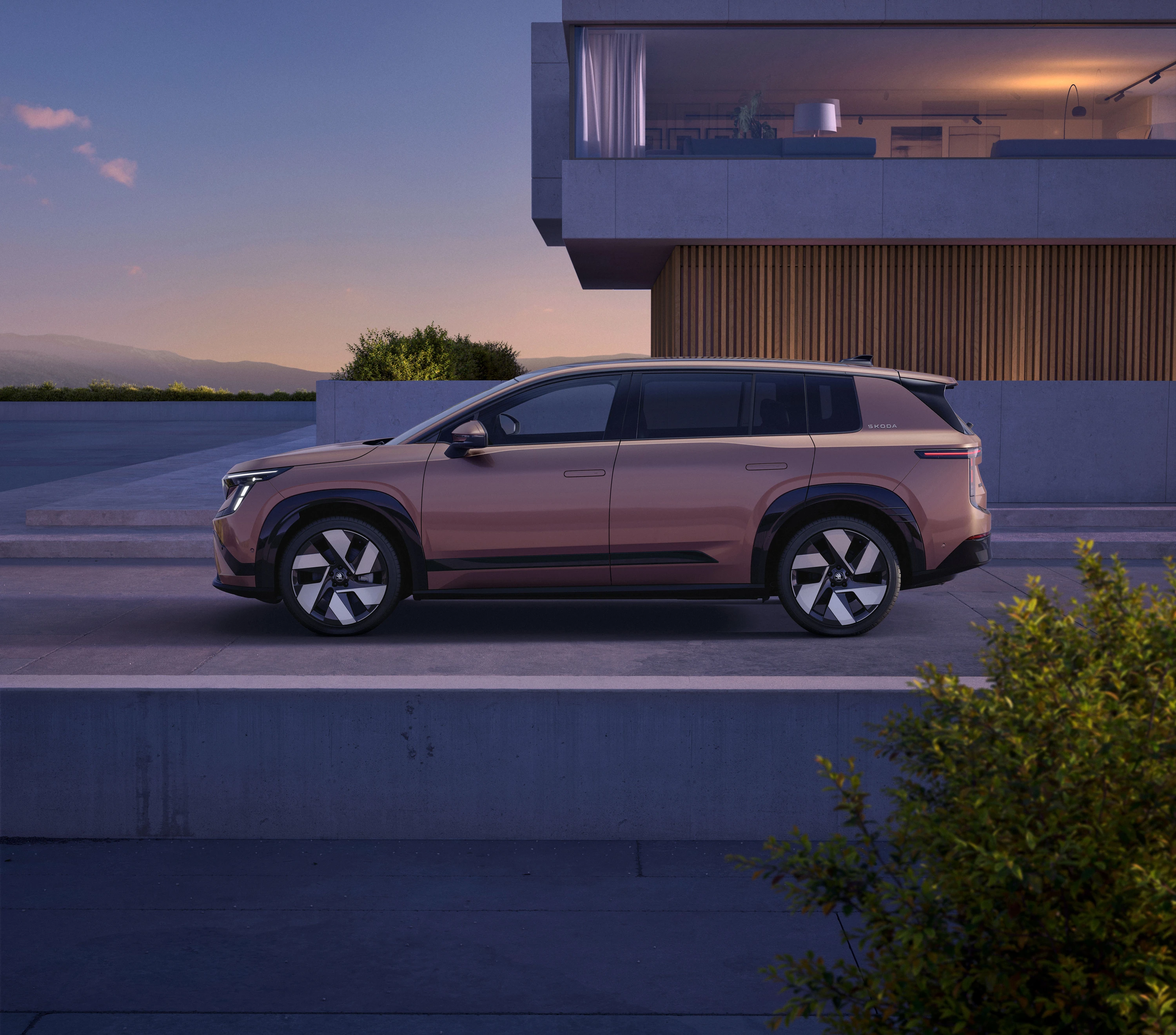 Skoda Peaq 90x exterior view