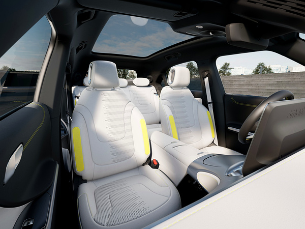 Smart #1 frontseats view