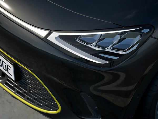 Smart #1 headlights view
