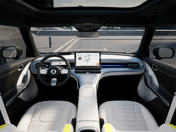 Smart #1 interior view