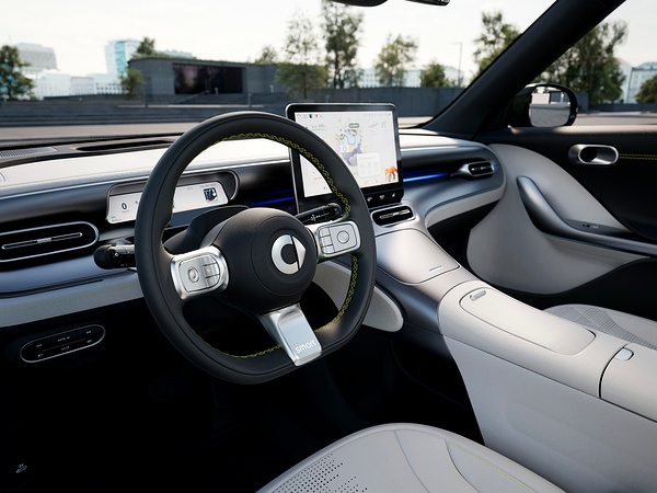 Smart #1 screens view
