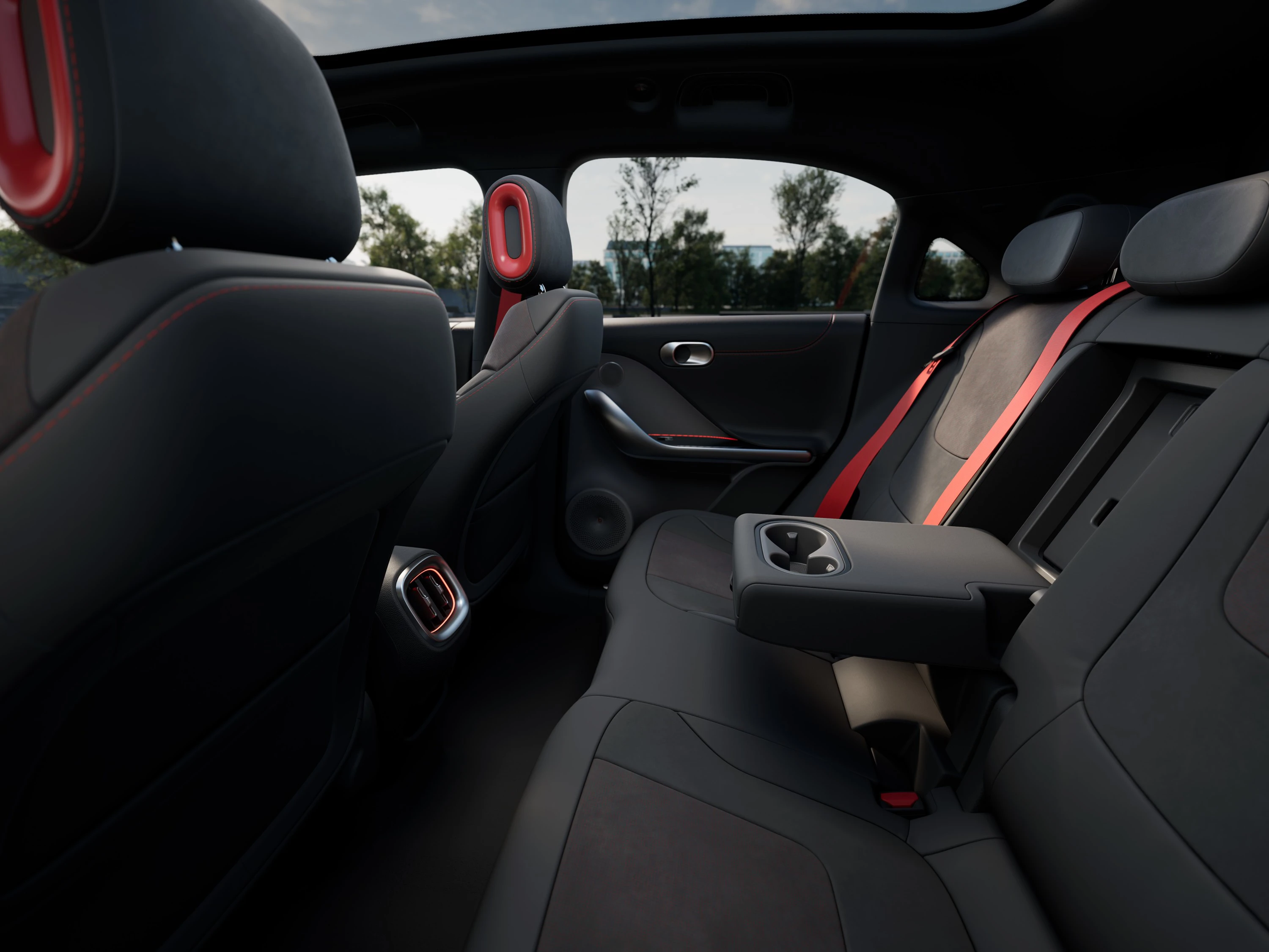 Smart #1 Brabus secondrowseats view