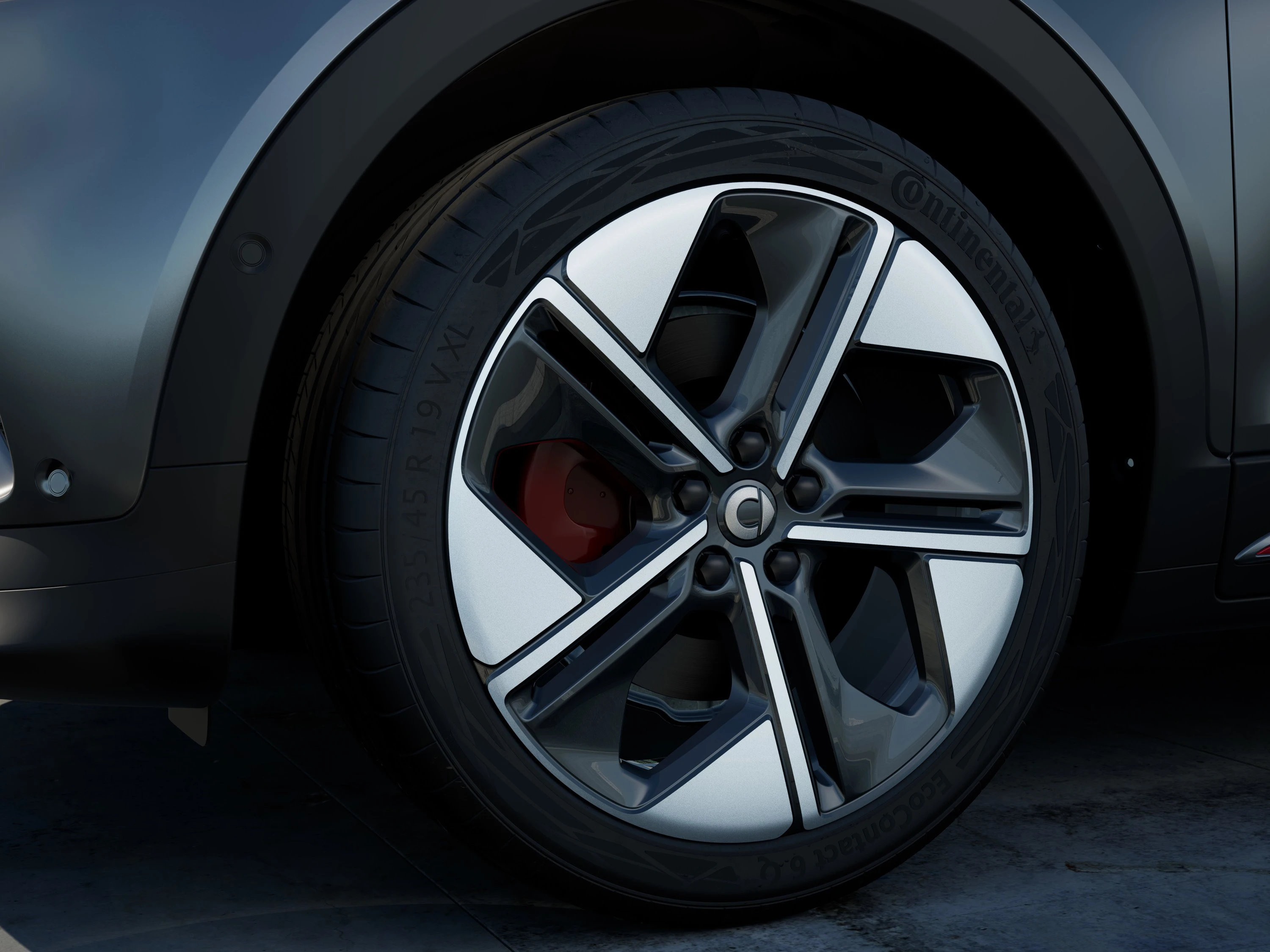 Smart #1 Brabus wheels view