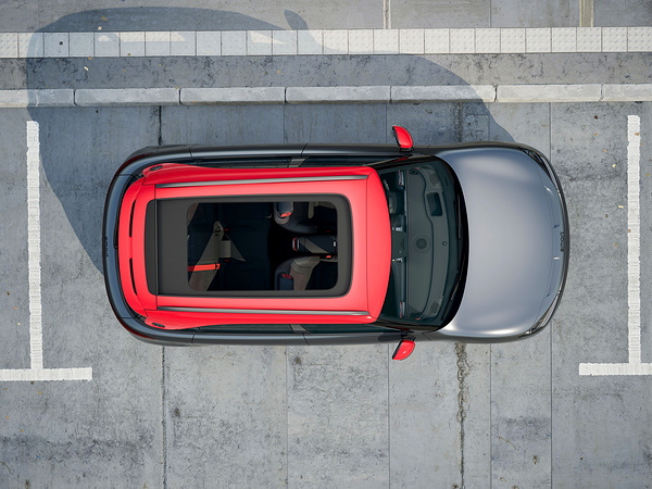 Smart #1 Brabus glassroof view