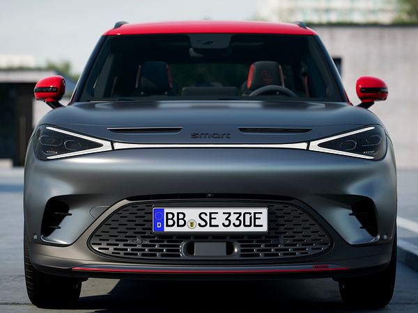 Smart #1 Brabus headlights view
